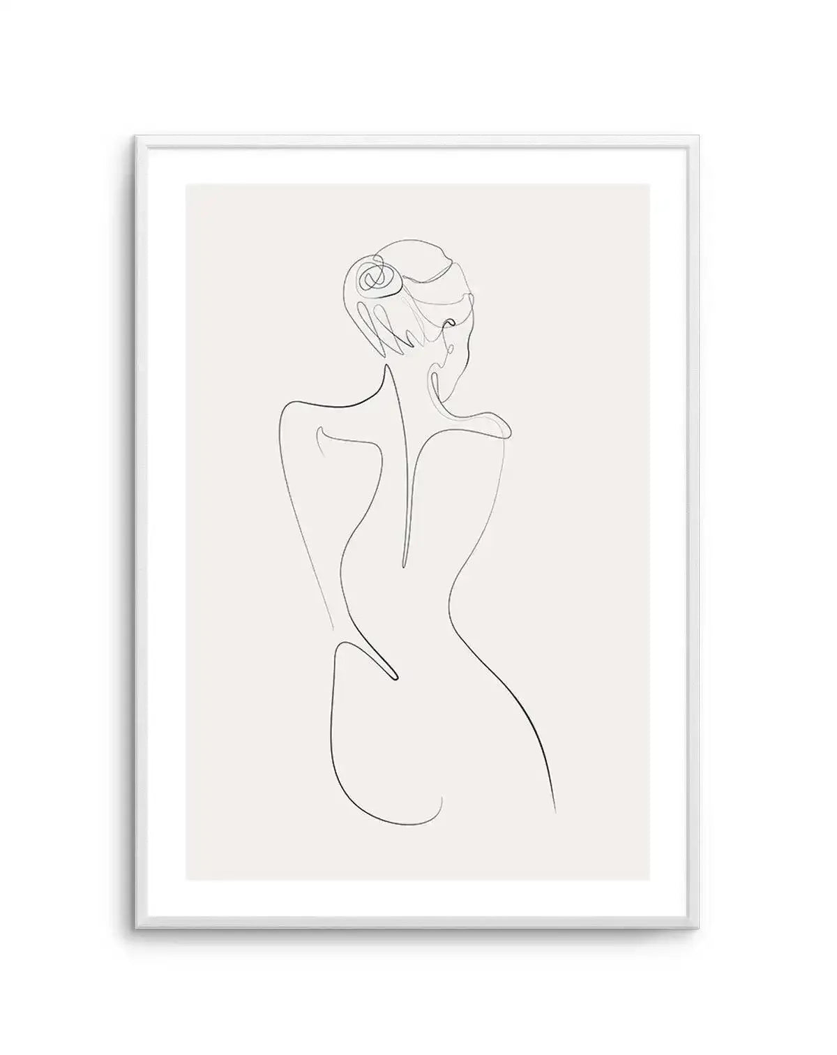 Line Figure I Art Print-PRINT-Olive et Oriel-Olive et Oriel-Buy-Australian-Art-Prints-Online-with-Olive-et-Oriel-Your-Artwork-Specialists-Austrailia-Decorate-With-Coastal-Photo-Wall-Art-Prints-From-Our-Beach-House-Artwork-Collection-Fine-Poster-and-Framed-Artwork