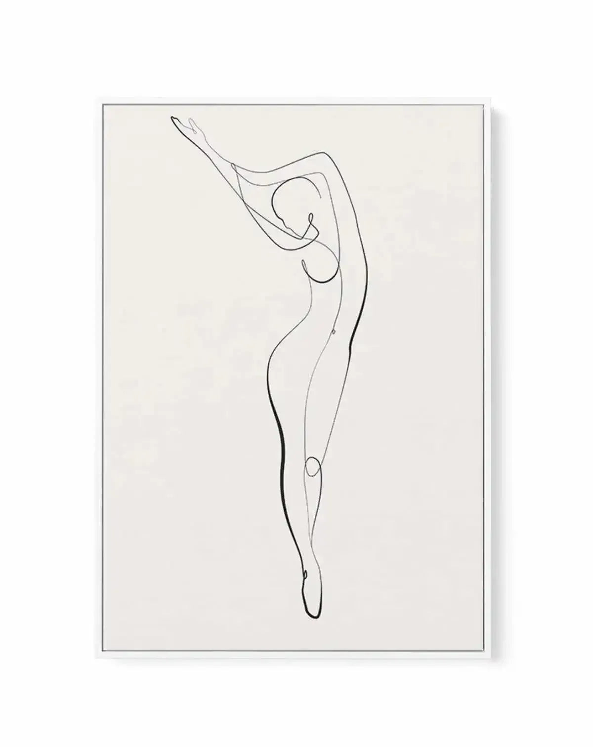 Line Figure II | Framed Canvas-CANVAS-You can shop wall art online with Olive et Oriel for everything from abstract art to fun kids wall art. Our beautiful modern art prints and canvas art are available from large canvas prints to wall art paintings and our proudly Australian artwork collection offers only the highest quality framed large wall art and canvas art Australia - You can buy fashion photography prints or Hampton print posters and paintings on canvas from Olive et Oriel and have them d