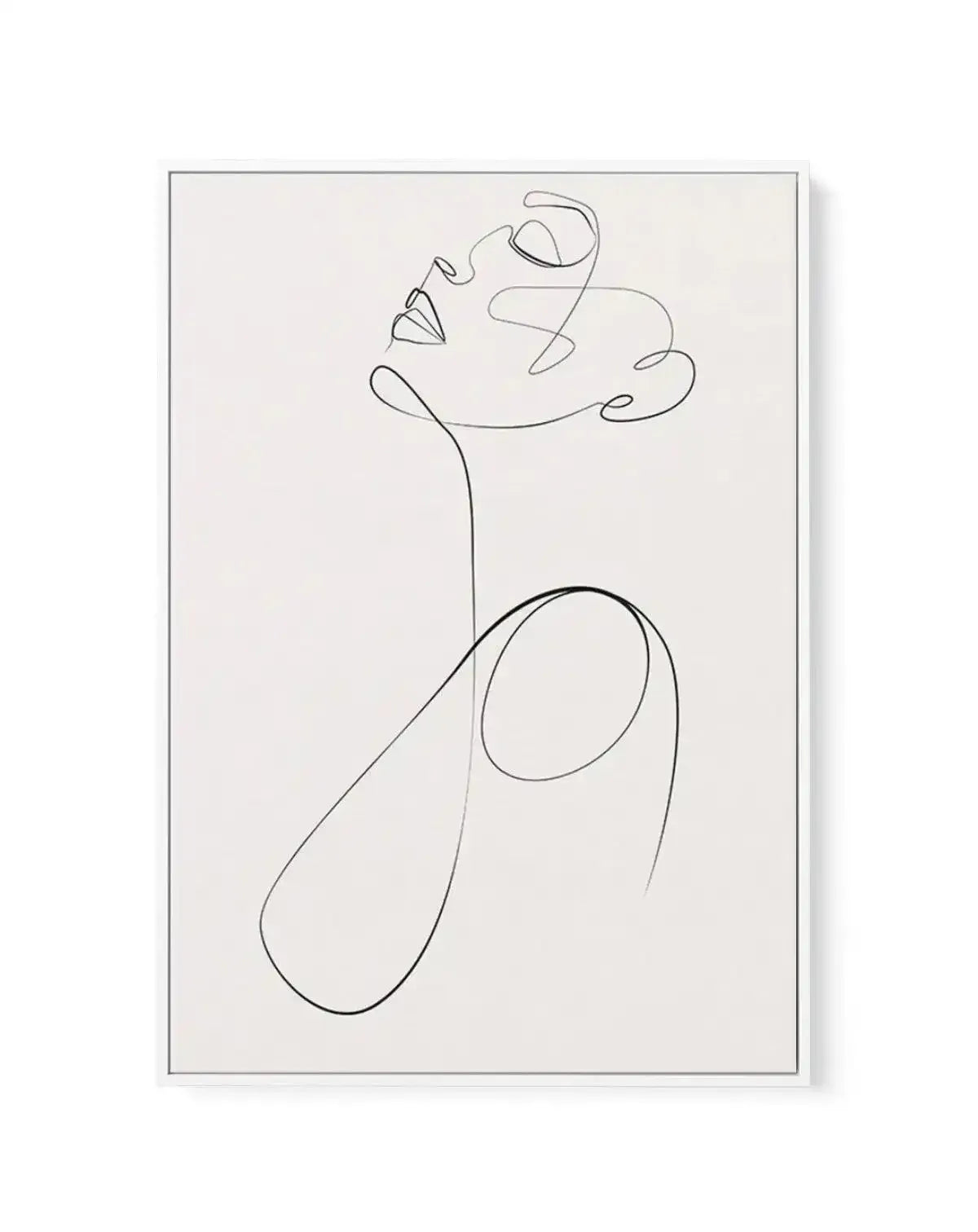 Line Figure V | Framed Canvas-CANVAS-You can shop wall art online with Olive et Oriel for everything from abstract art to fun kids wall art. Our beautiful modern art prints and canvas art are available from large canvas prints to wall art paintings and our proudly Australian artwork collection offers only the highest quality framed large wall art and canvas art Australia - You can buy fashion photography prints or Hampton print posters and paintings on canvas from Olive et Oriel and have them de