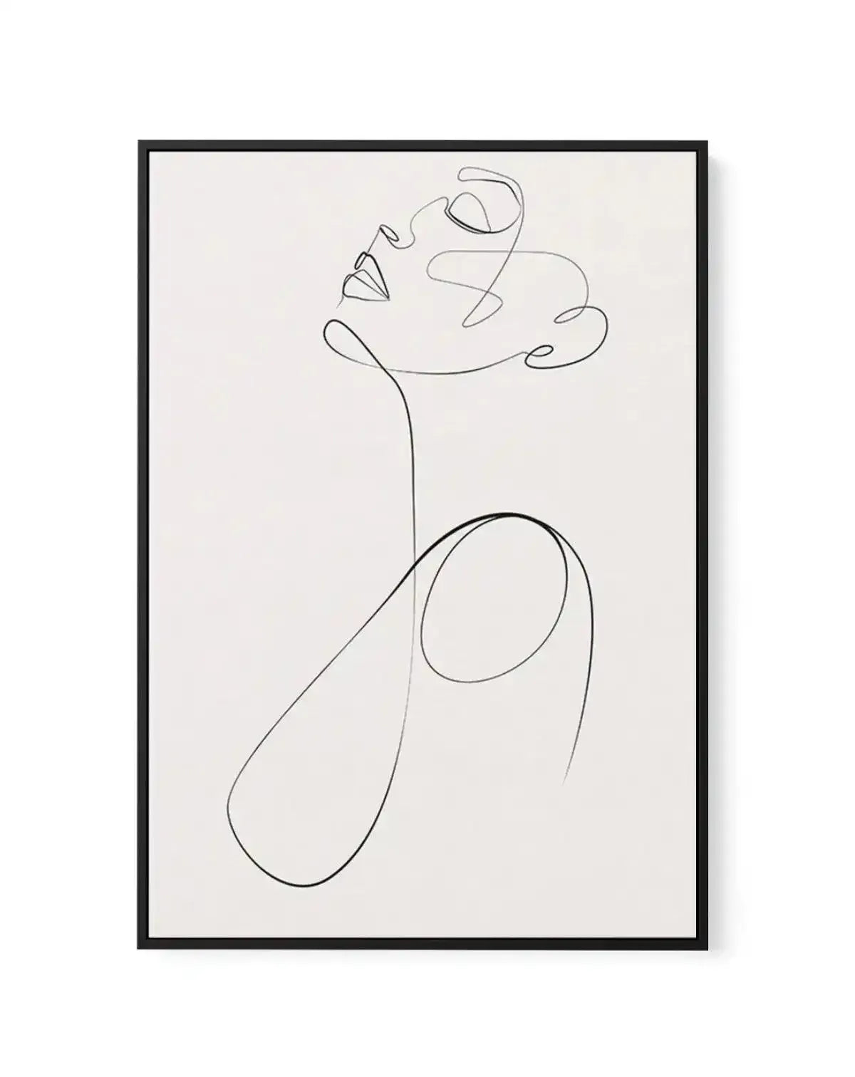 Line Figure V | Framed Canvas-CANVAS-You can shop wall art online with Olive et Oriel for everything from abstract art to fun kids wall art. Our beautiful modern art prints and canvas art are available from large canvas prints to wall art paintings and our proudly Australian artwork collection offers only the highest quality framed large wall art and canvas art Australia - You can buy fashion photography prints or Hampton print posters and paintings on canvas from Olive et Oriel and have them de