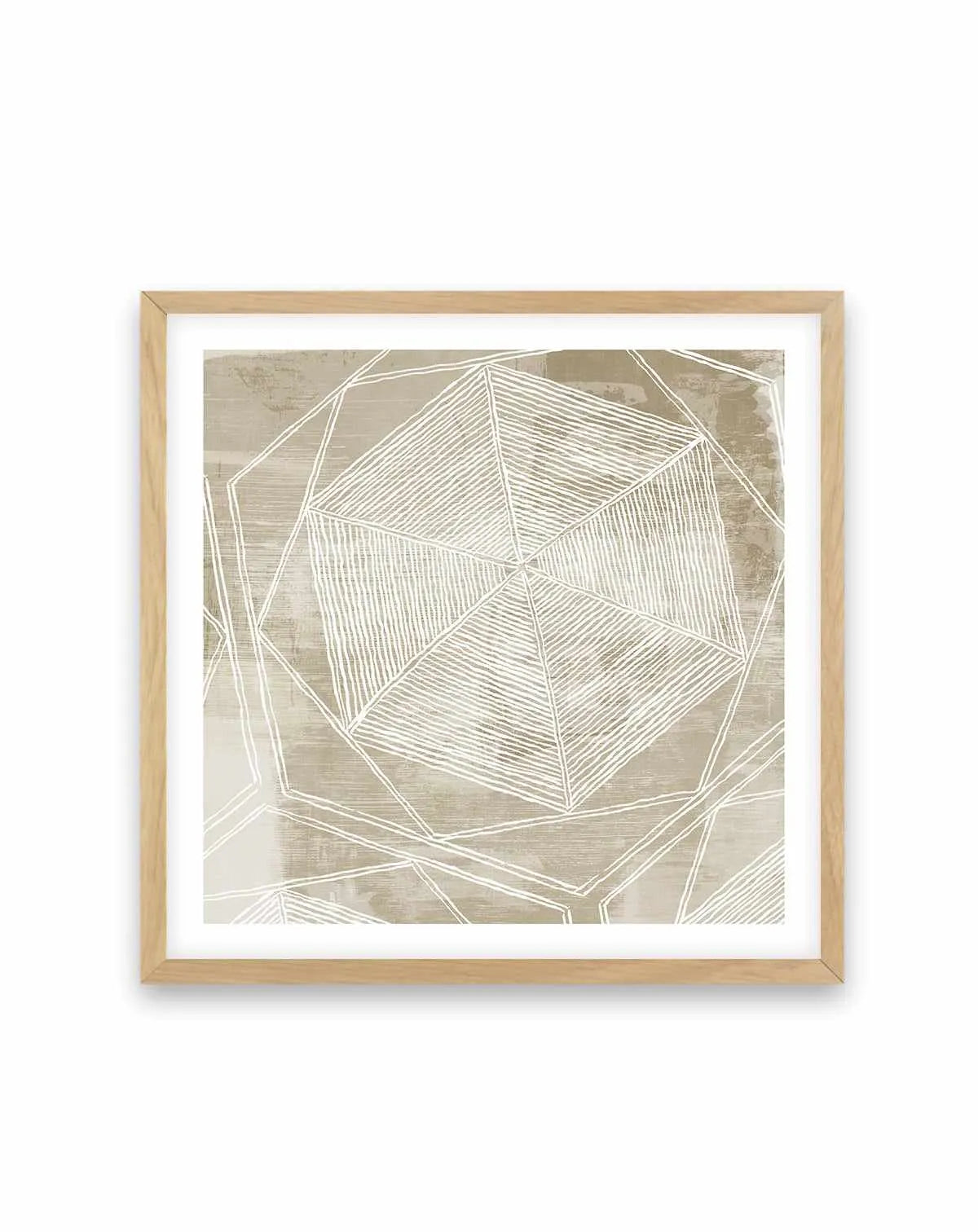 Linear Abstract II Square Art Print from Olive et Oriel where you can shop wallpaper and artworks online