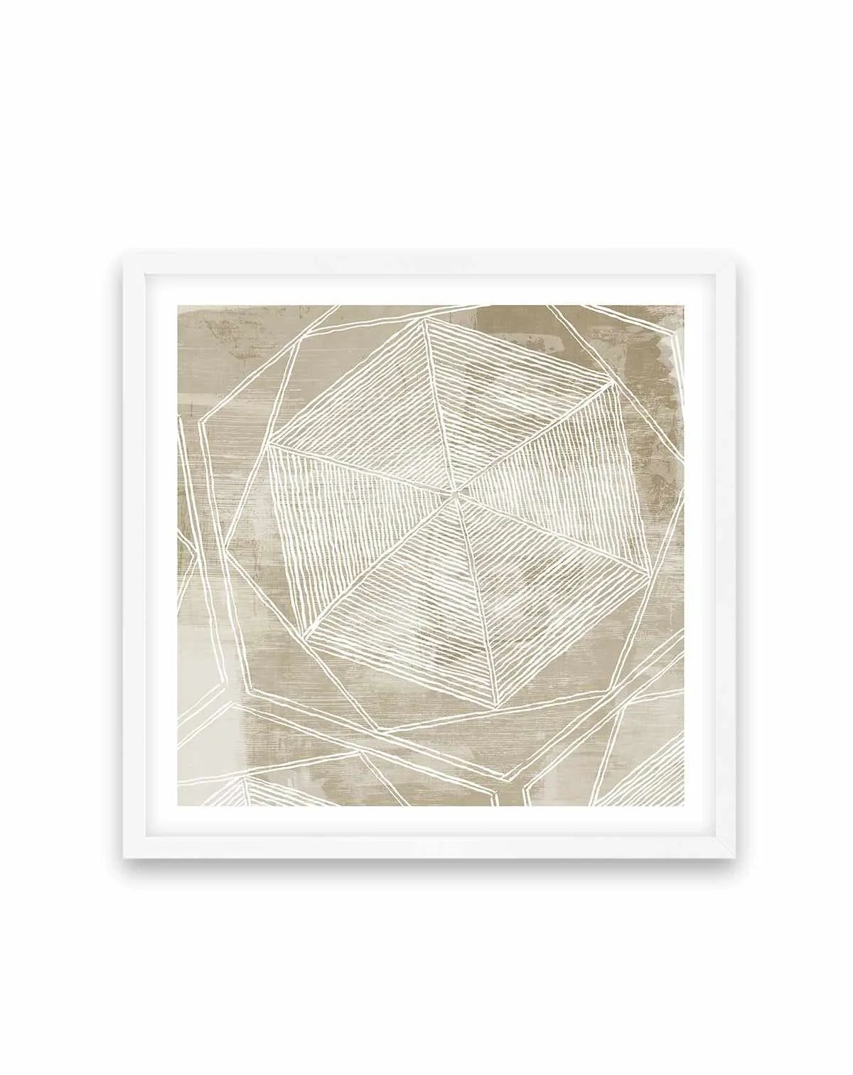 Linear Abstract II Square Art Print from Olive et Oriel where you can shop wallpaper and artworks online
