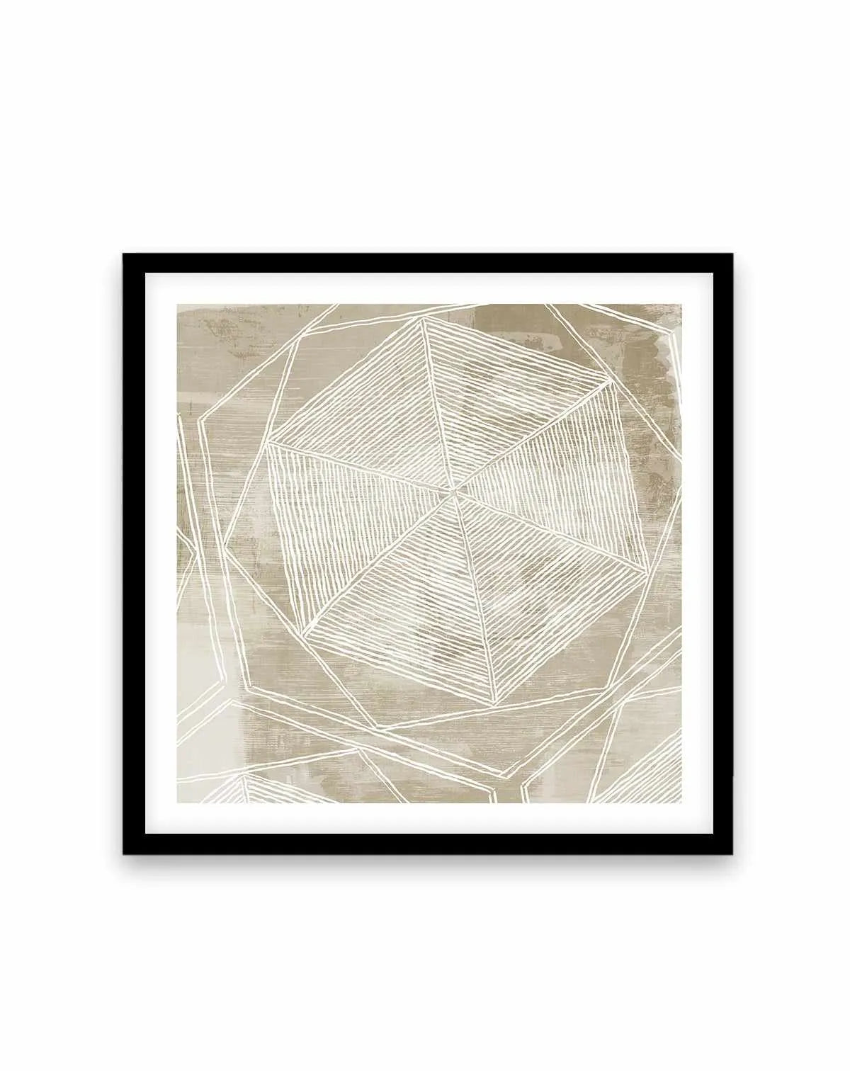Linear Abstract II Square Art Print from Olive et Oriel where you can shop wallpaper and artworks online