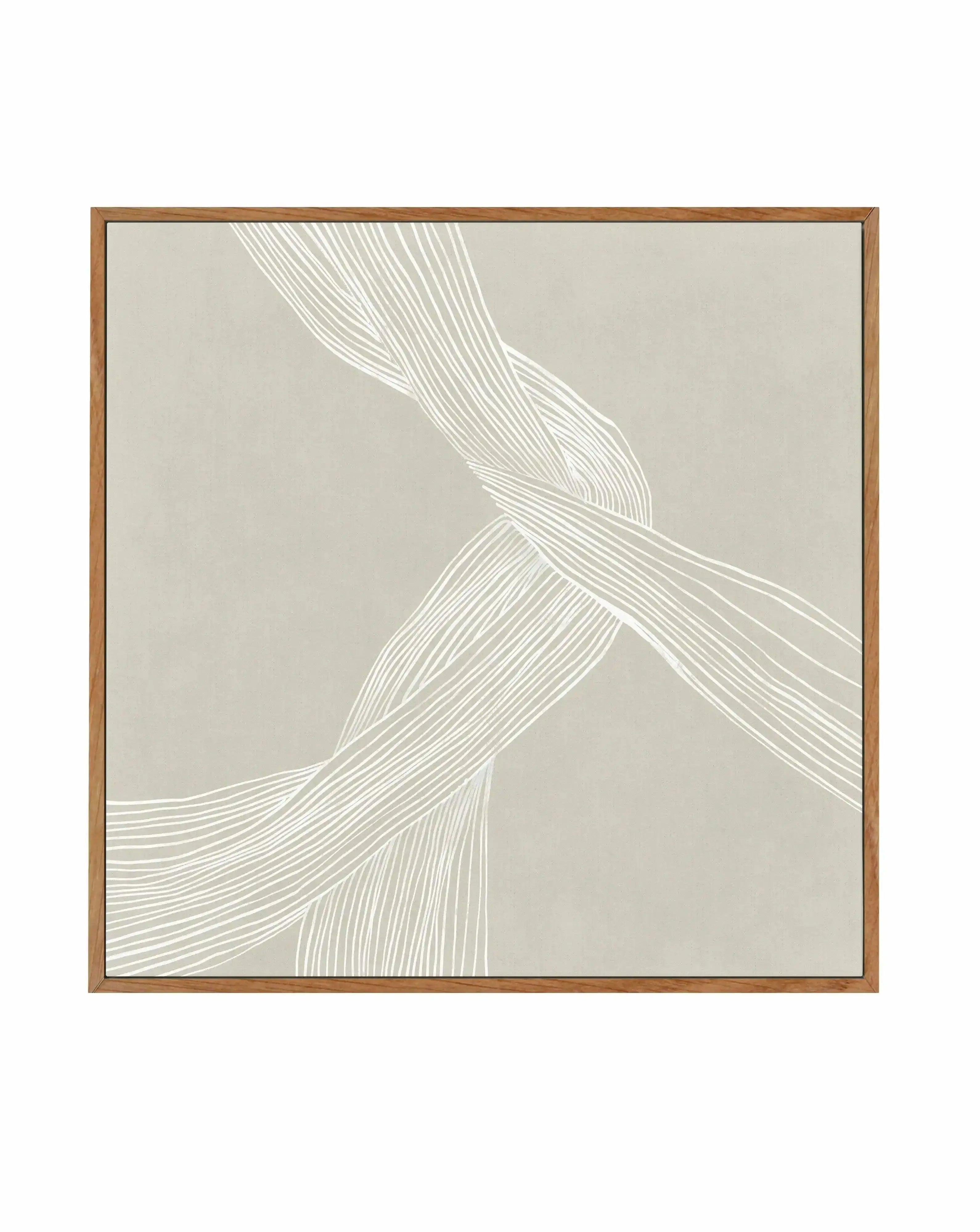 Linear Movement I SQ Framed Canvas-CANVAS-You can shop wall art online with Olive et Oriel for everything from abstract art to fun kids wall art. Our beautiful modern art prints and canvas art are available from large canvas prints to wall art paintings and our proudly Australian artwork collection offers only the highest quality framed large wall art and canvas art Australia - You can buy fashion photography prints or Hampton print posters and paintings on canvas from Olive et Oriel and have th