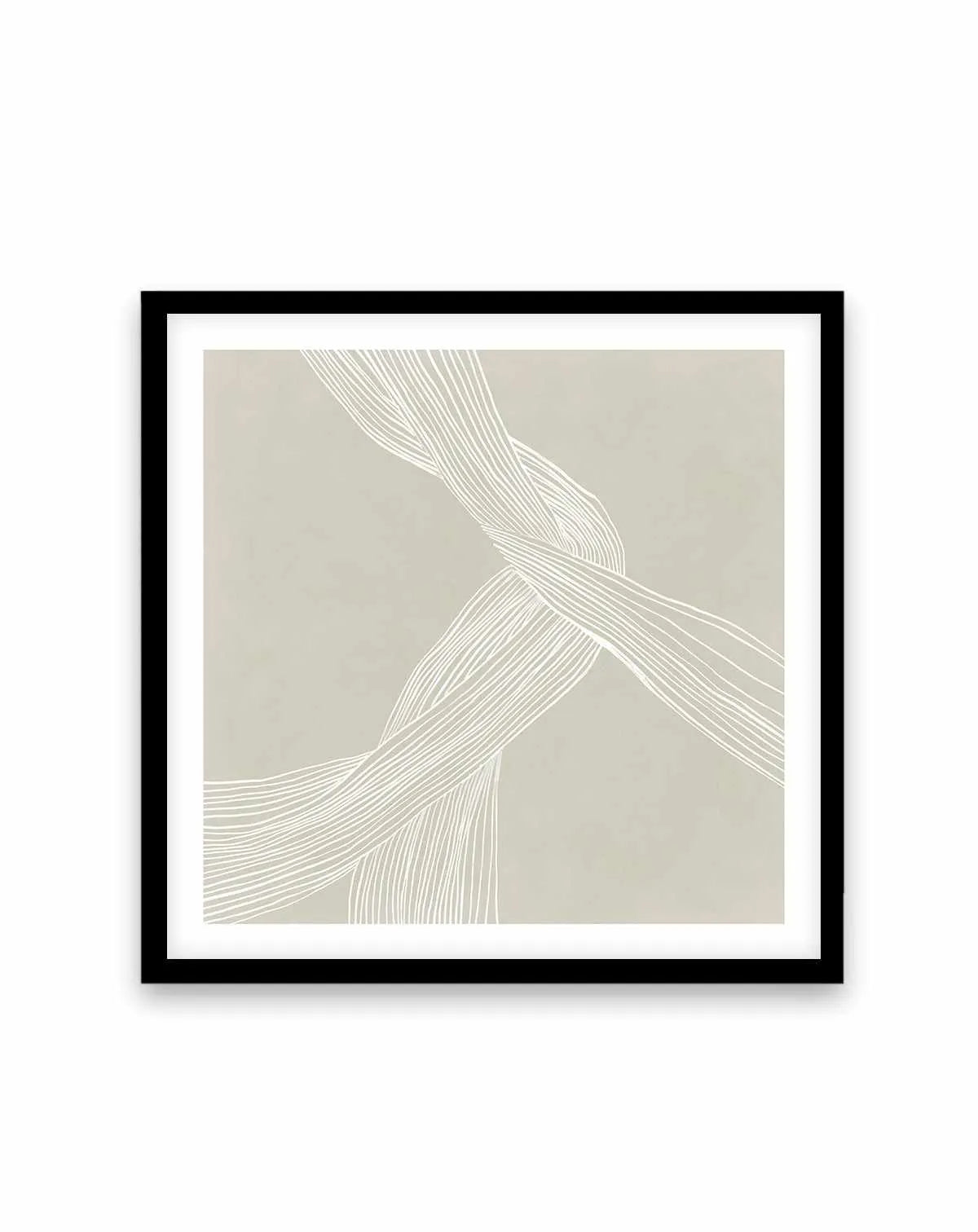 Linear Movement I Square Art Print from Olive et Oriel where you can shop wallpaper and artworks online