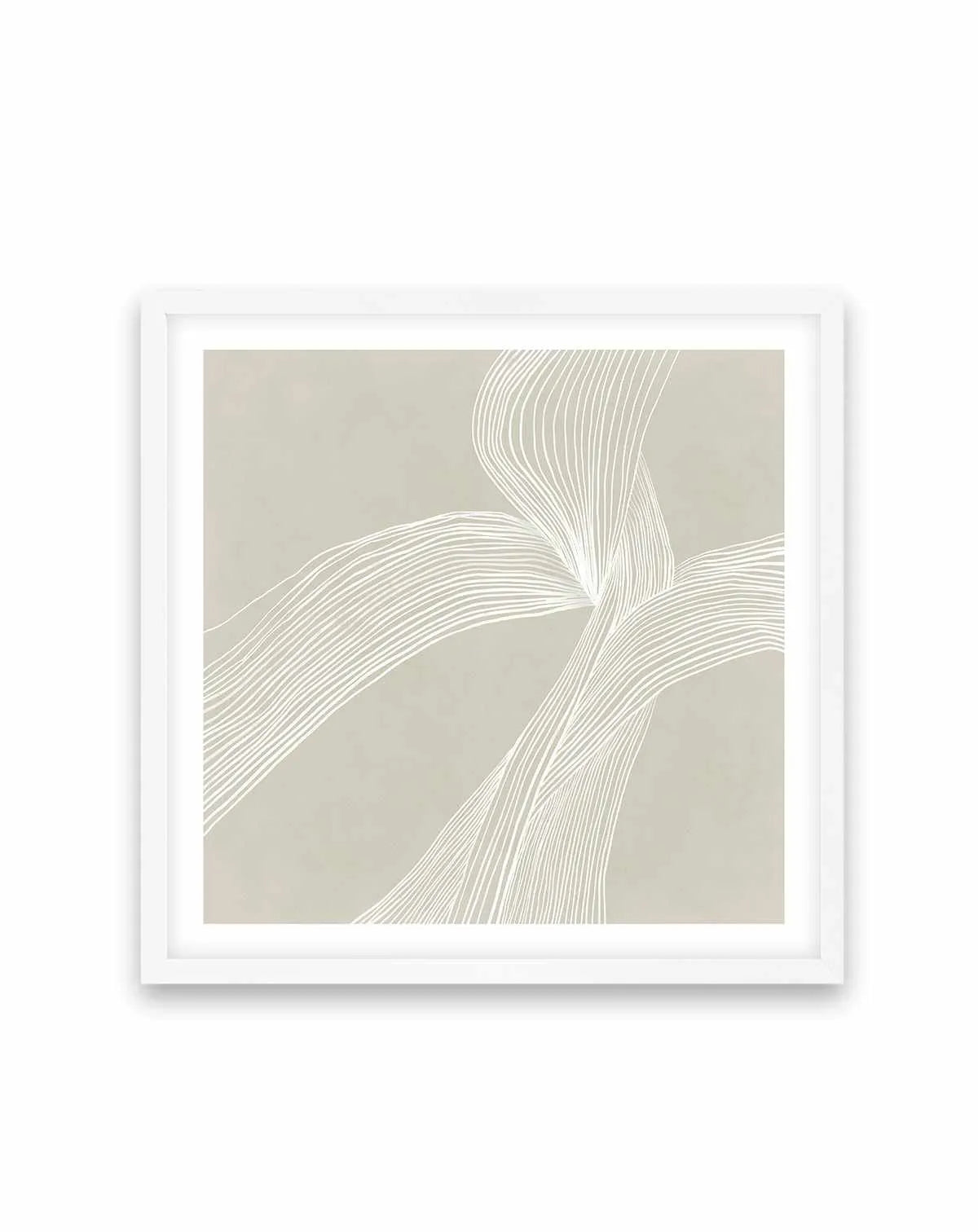 Linear Movement II Square Art Print from Olive et Oriel where you can shop wallpaper and artworks online