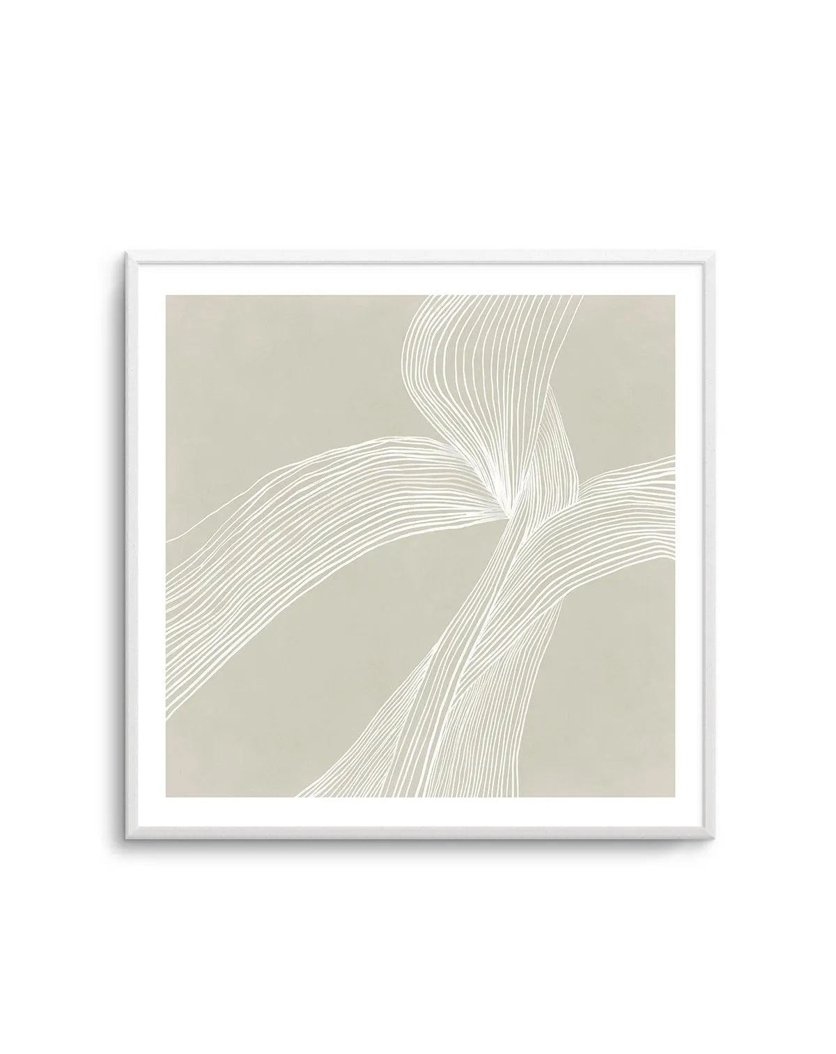 Linear Movement II Square Art Print from Olive et Oriel where you can shop wallpaper and artworks online
