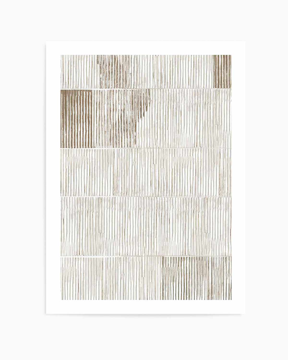 Linear Study No 2 Art Print