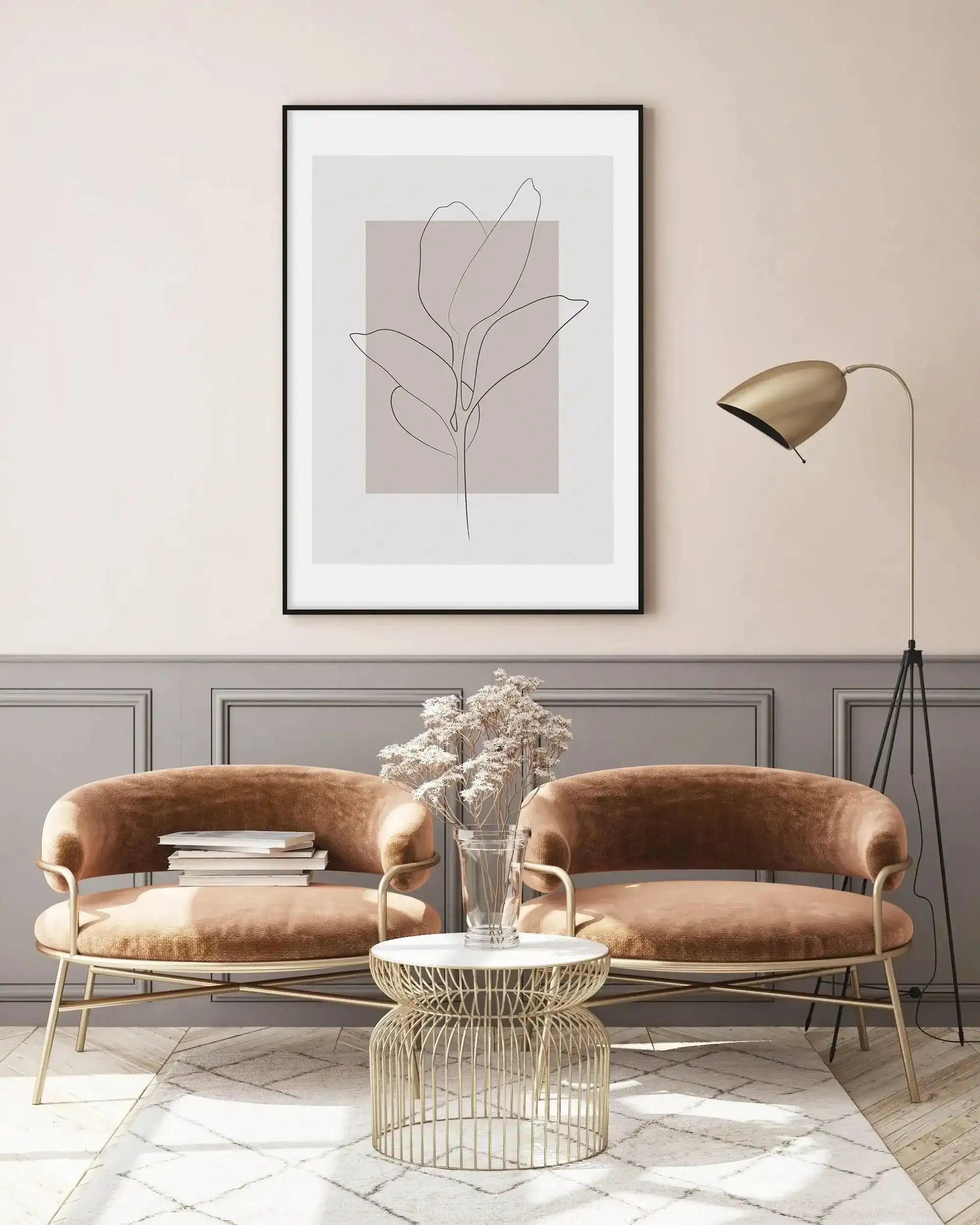 Lines of the Leaf Art Print-PRINT-Olive et Oriel-Olive et Oriel-Buy-Australian-Art-Prints-Online-with-Olive-et-Oriel-Your-Artwork-Specialists-Austrailia-Decorate-With-Coastal-Photo-Wall-Art-Prints-From-Our-Beach-House-Artwork-Collection-Fine-Poster-and-Framed-Artwork