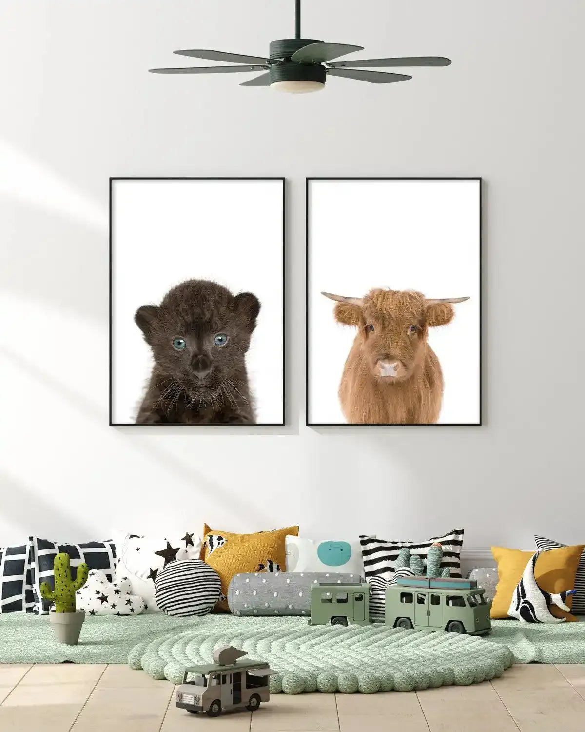 Little Black Leopard Cub Art Print-PRINT-Olive et Oriel-Olive et Oriel-Buy-Australian-Art-Prints-Online-with-Olive-et-Oriel-Your-Artwork-Specialists-Austrailia-Decorate-With-Coastal-Photo-Wall-Art-Prints-From-Our-Beach-House-Artwork-Collection-Fine-Poster-and-Framed-Artwork