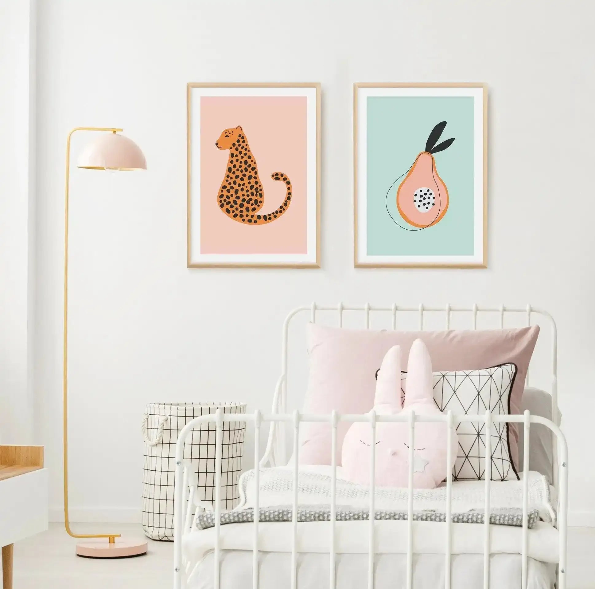 Little Cheetah Art Print-PRINT-Olive et Oriel-Olive et Oriel-Buy-Australian-Art-Prints-Online-with-Olive-et-Oriel-Your-Artwork-Specialists-Austrailia-Decorate-With-Coastal-Photo-Wall-Art-Prints-From-Our-Beach-House-Artwork-Collection-Fine-Poster-and-Framed-Artwork