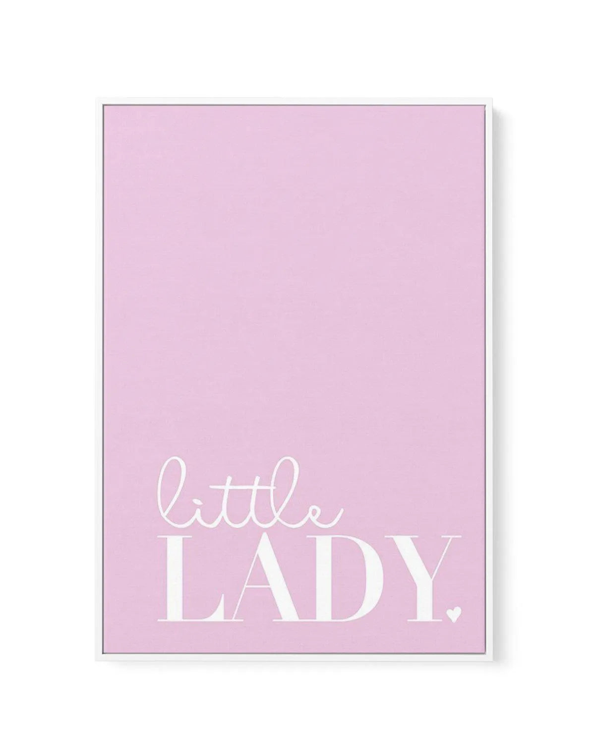 Little Lady | Framed Canvas-CANVAS-You can shop wall art online with Olive et Oriel for everything from abstract art to fun kids wall art. Our beautiful modern art prints and canvas art are available from large canvas prints to wall art paintings and our proudly Australian artwork collection offers only the highest quality framed large wall art and canvas art Australia - You can buy fashion photography prints or Hampton print posters and paintings on canvas from Olive et Oriel and have them deli