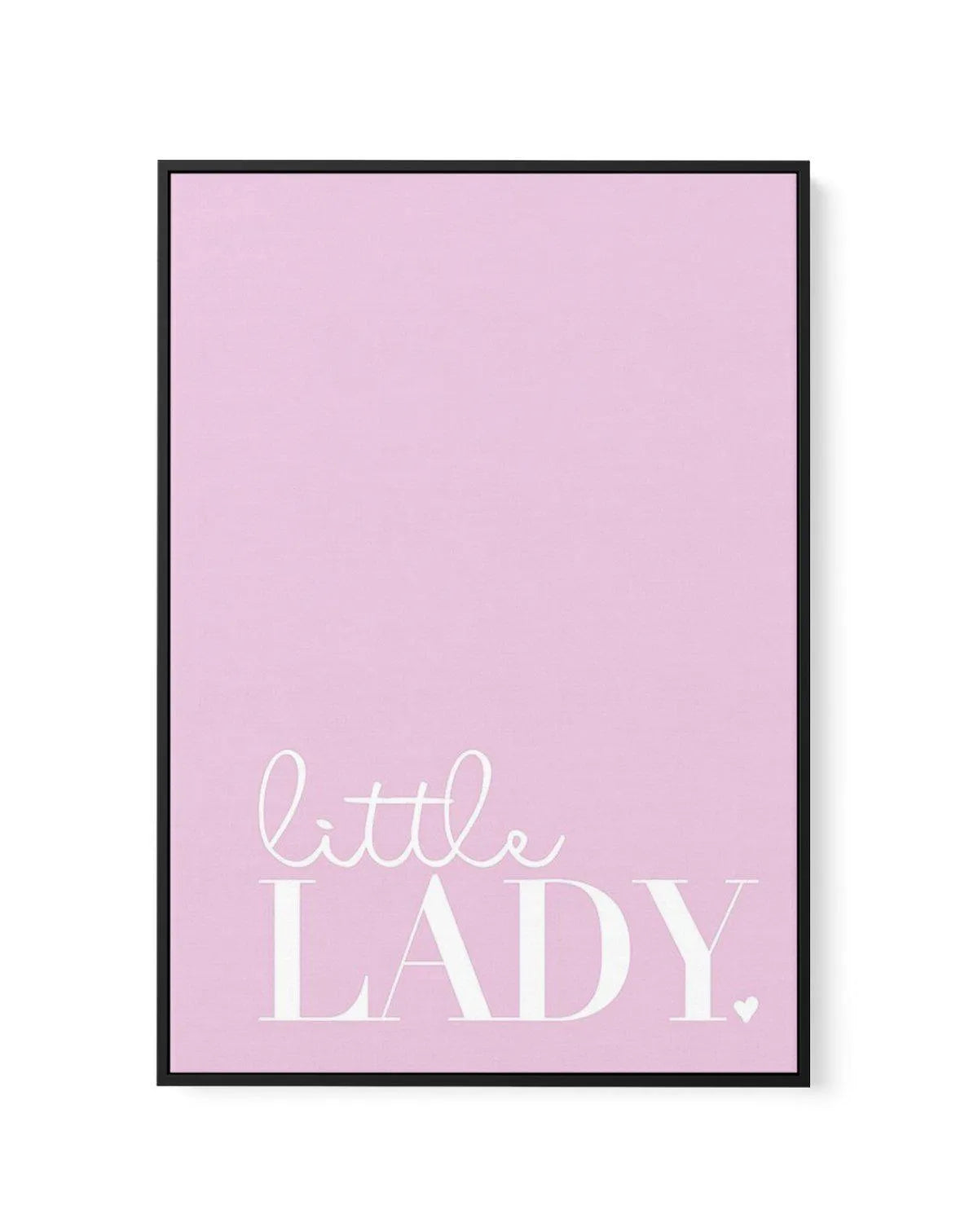 Little Lady | Framed Canvas-CANVAS-You can shop wall art online with Olive et Oriel for everything from abstract art to fun kids wall art. Our beautiful modern art prints and canvas art are available from large canvas prints to wall art paintings and our proudly Australian artwork collection offers only the highest quality framed large wall art and canvas art Australia - You can buy fashion photography prints or Hampton print posters and paintings on canvas from Olive et Oriel and have them deli