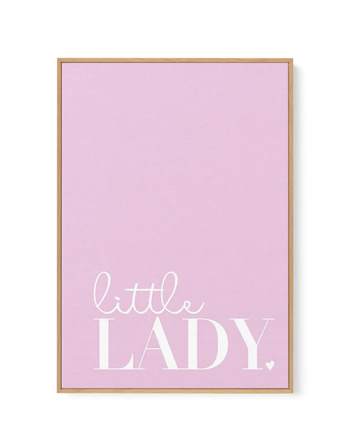 Little Lady | Framed Canvas-CANVAS-You can shop wall art online with Olive et Oriel for everything from abstract art to fun kids wall art. Our beautiful modern art prints and canvas art are available from large canvas prints to wall art paintings and our proudly Australian artwork collection offers only the highest quality framed large wall art and canvas art Australia - You can buy fashion photography prints or Hampton print posters and paintings on canvas from Olive et Oriel and have them deli