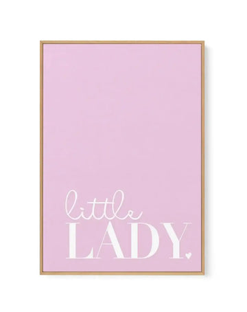 Little Lady | Framed Canvas-CANVAS-You can shop wall art online with Olive et Oriel for everything from abstract art to fun kids wall art. Our beautiful modern art prints and canvas art are available from large canvas prints to wall art paintings and our proudly Australian artwork collection offers only the highest quality framed large wall art and canvas art Australia - You can buy fashion photography prints or Hampton print posters and paintings on canvas from Olive et Oriel and have them deli
