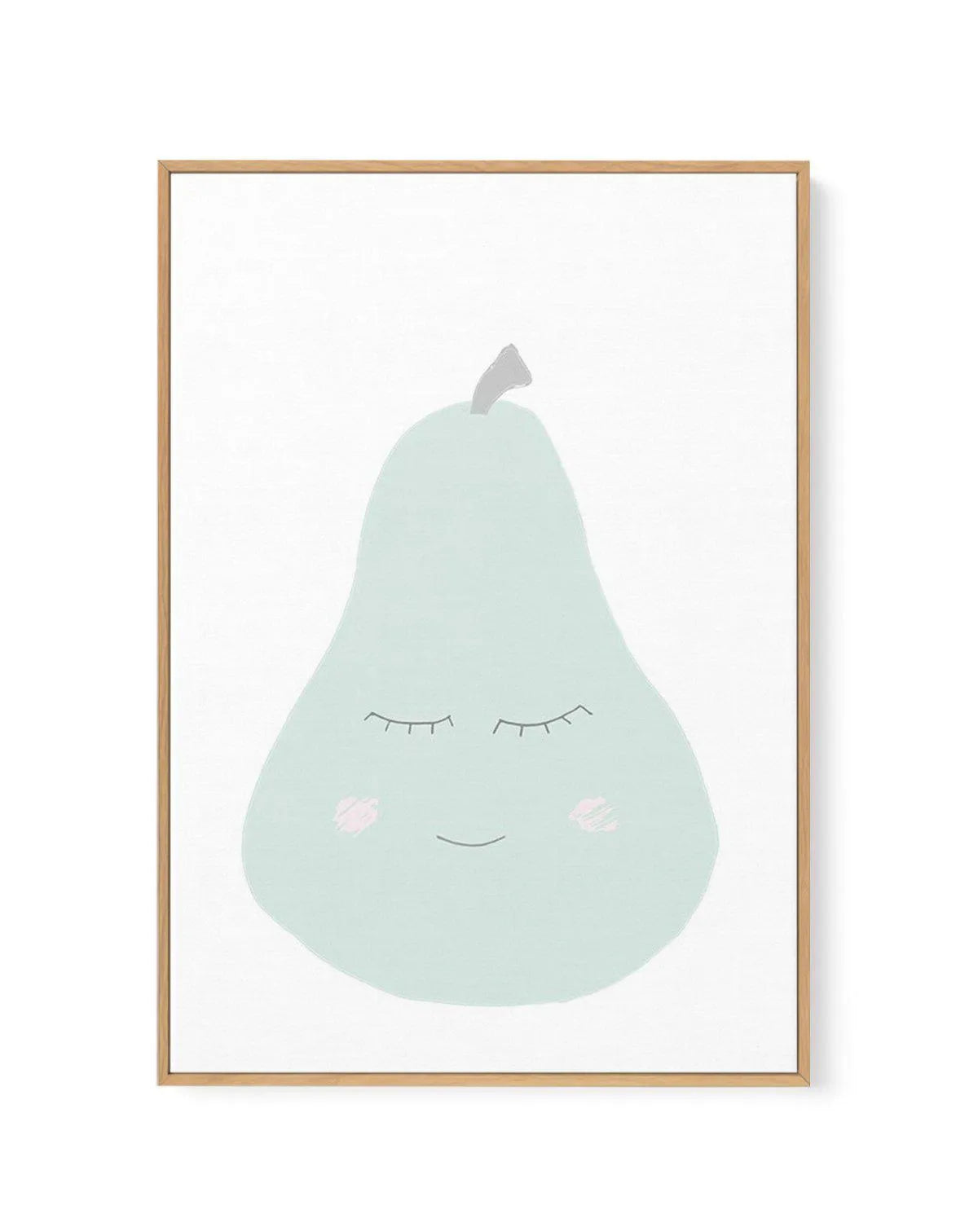 Little Pear | Framed Canvas-CANVAS-You can shop wall art online with Olive et Oriel for everything from abstract art to fun kids wall art. Our beautiful modern art prints and canvas art are available from large canvas prints to wall art paintings and our proudly Australian artwork collection offers only the highest quality framed large wall art and canvas art Australia - You can buy fashion photography prints or Hampton print posters and paintings on canvas from Olive et Oriel and have them deli