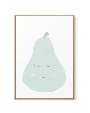 Little Pear | Framed Canvas-CANVAS-You can shop wall art online with Olive et Oriel for everything from abstract art to fun kids wall art. Our beautiful modern art prints and canvas art are available from large canvas prints to wall art paintings and our proudly Australian artwork collection offers only the highest quality framed large wall art and canvas art Australia - You can buy fashion photography prints or Hampton print posters and paintings on canvas from Olive et Oriel and have them deli