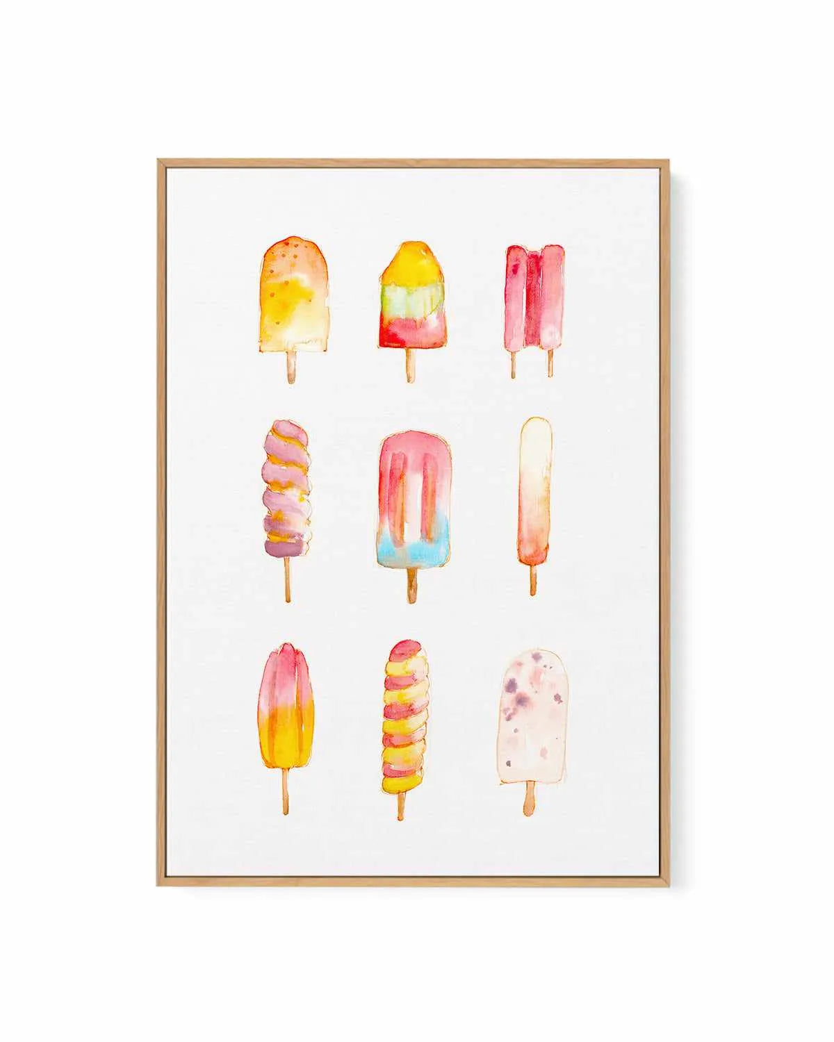 Loli | Framed Canvas Art Print from Olive et Oriel where you can shop wallpaper and artworks online