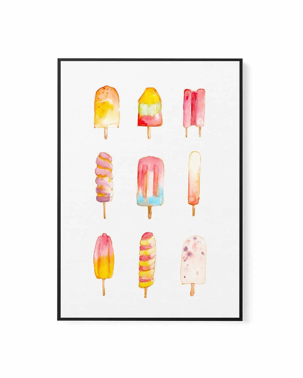 Loli | Framed Canvas Art Print from Olive et Oriel where you can shop wallpaper and artworks online