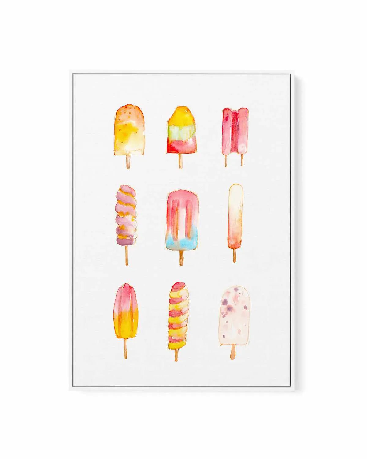 Loli | Framed Canvas Art Print from Olive et Oriel where you can shop wallpaper and artworks online