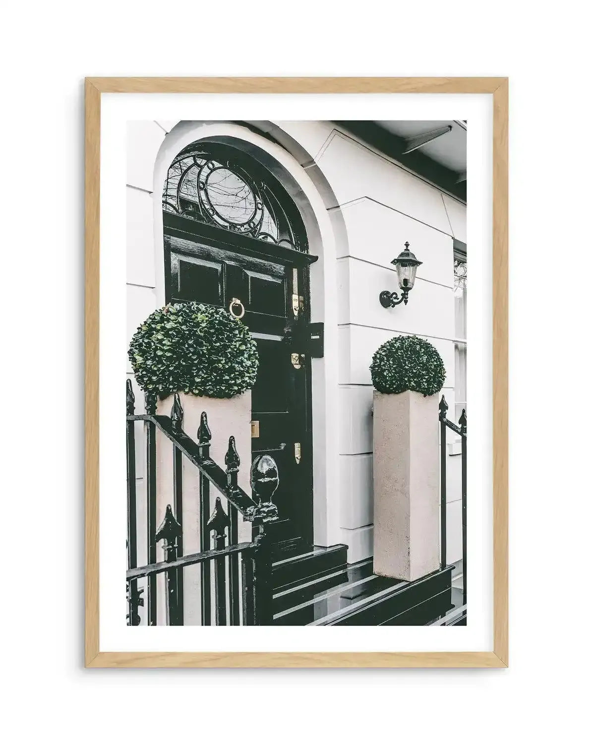 London Chic Art Print-PRINT-Olive et Oriel-Olive et Oriel-A5 | 5.8" x 8.3" | 14.8 x 21cm-Oak-With White Border-Buy-Australian-Art-Prints-Online-with-Olive-et-Oriel-Your-Artwork-Specialists-Austrailia-Decorate-With-Coastal-Photo-Wall-Art-Prints-From-Our-Beach-House-Artwork-Collection-Fine-Poster-and-Framed-Artwork