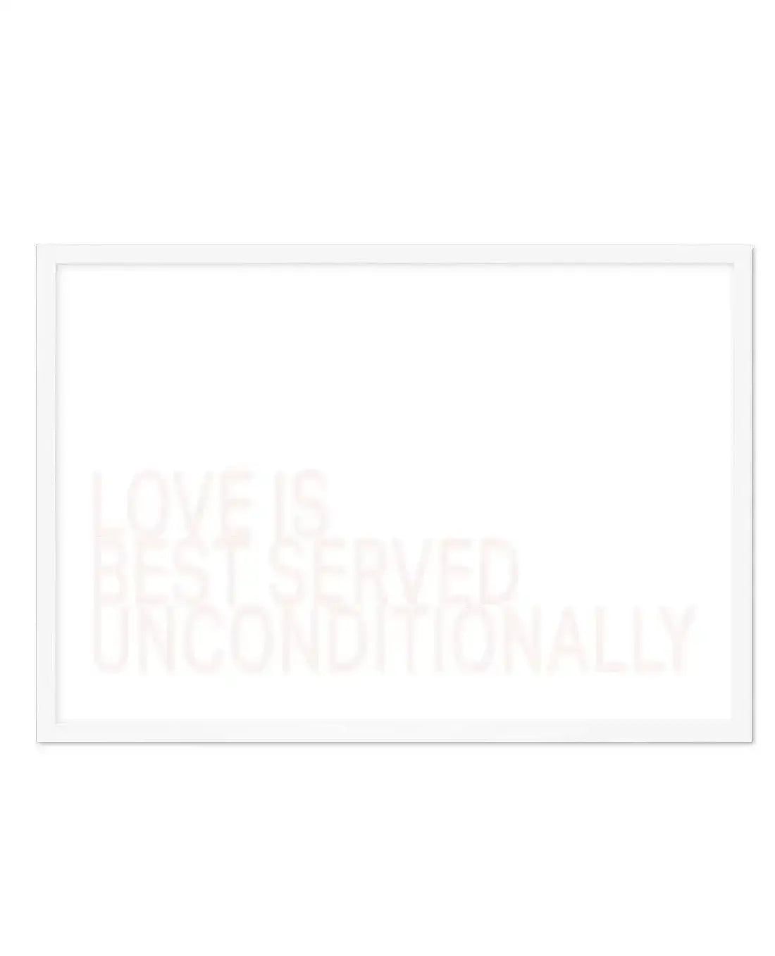 Love Is Best Served Art Print-PRINT-Olive et Oriel-Olive et Oriel-A5 | 5.8" x 8.3" | 14.8 x 21cm-White-With White Border-Buy-Australian-Art-Prints-Online-with-Olive-et-Oriel-Your-Artwork-Specialists-Austrailia-Decorate-With-Coastal-Photo-Wall-Art-Prints-From-Our-Beach-House-Artwork-Collection-Fine-Poster-and-Framed-Artwork