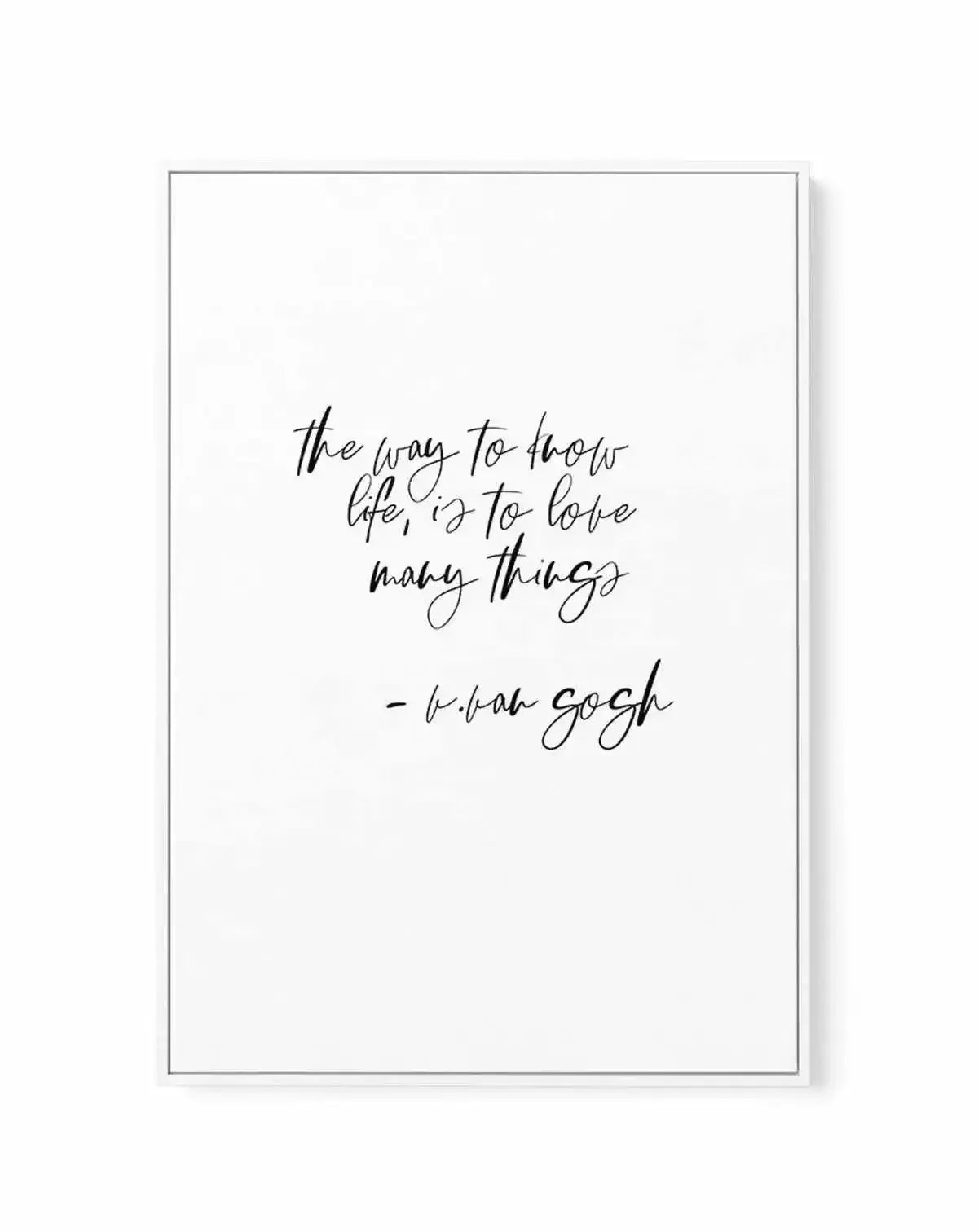 Love Many Things | Framed Canvas-CANVAS-You can shop wall art online with Olive et Oriel for everything from abstract art to fun kids wall art. Our beautiful modern art prints and canvas art are available from large canvas prints to wall art paintings and our proudly Australian artwork collection offers only the highest quality framed large wall art and canvas art Australia - You can buy fashion photography prints or Hampton print posters and paintings on canvas from Olive et Oriel and have them