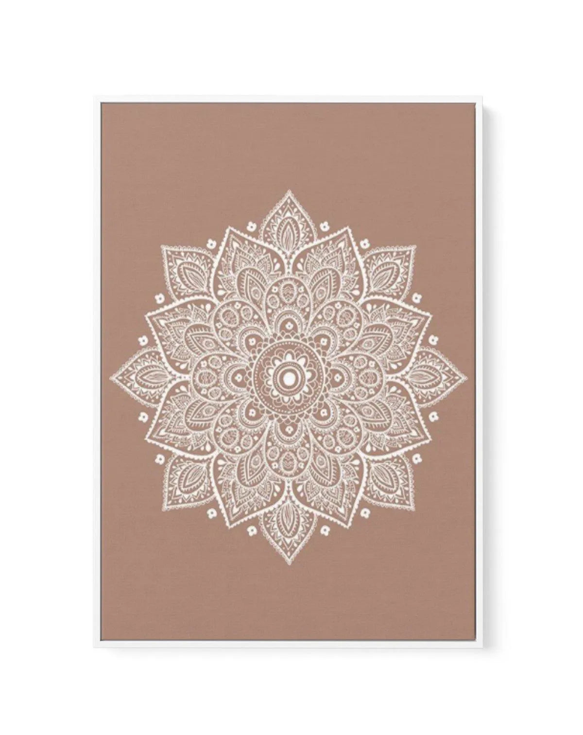 Mandala | Sienna | Framed Canvas-CANVAS-You can shop wall art online with Olive et Oriel for everything from abstract art to fun kids wall art. Our beautiful modern art prints and canvas art are available from large canvas prints to wall art paintings and our proudly Australian artwork collection offers only the highest quality framed large wall art and canvas art Australia - You can buy fashion photography prints or Hampton print posters and paintings on canvas from Olive et Oriel and have them