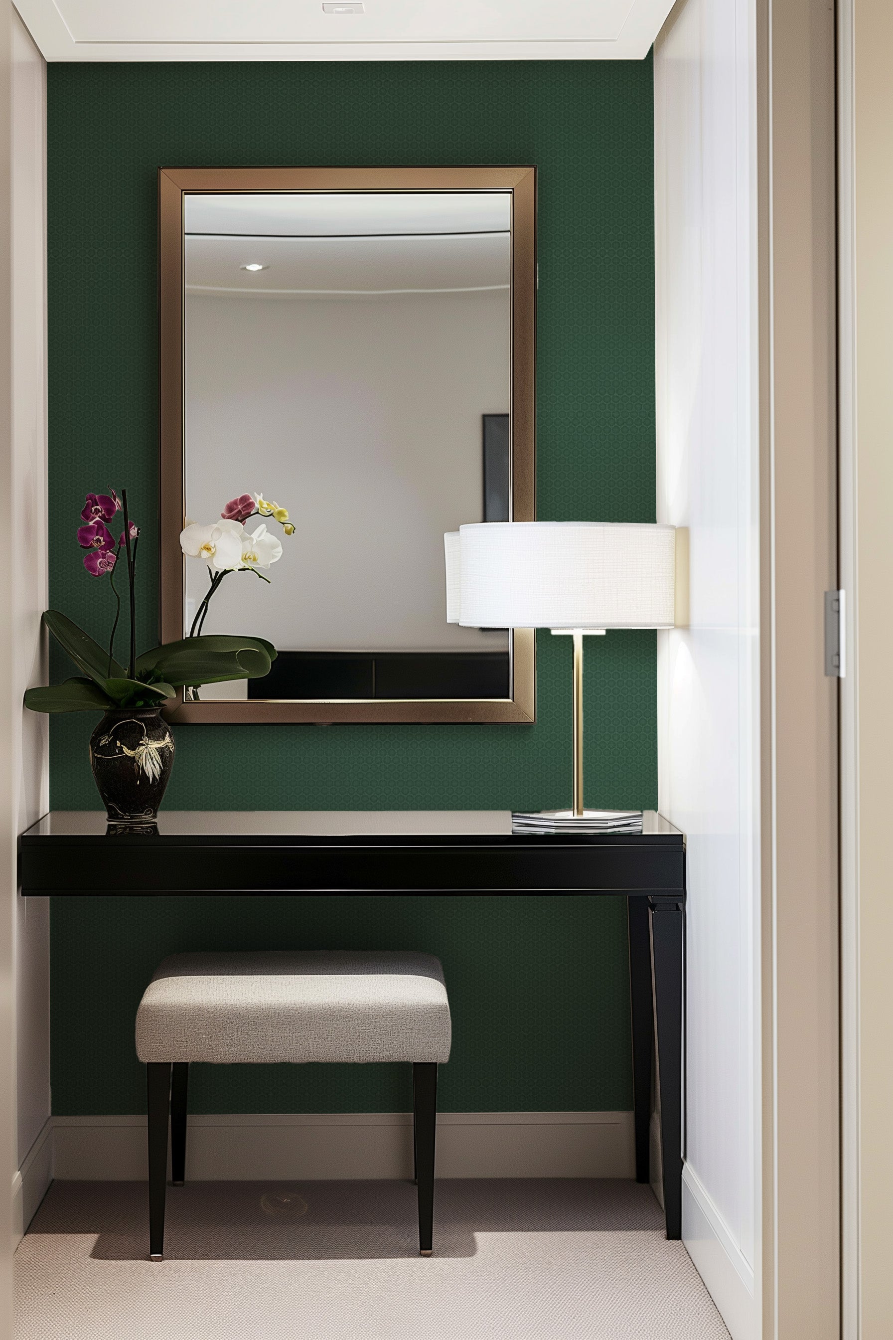 Manhattan in Pine Commercial Vinyl Wallcovering-Commercial Wallcoverings-Olive et Oriel-Luxury commercial-grade embossed and textured vinyl wallcovering durable fire-rated washable stain-resistant and customizable perfect for hotels offices retail childcare healthcare and hospital spaces vinyl wallpaper