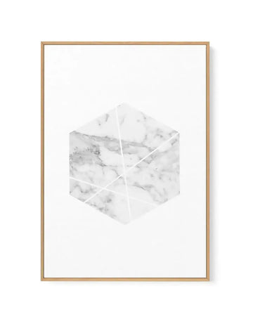 Marble Hex | Framed Canvas-CANVAS-You can shop wall art online with Olive et Oriel for everything from abstract art to fun kids wall art. Our beautiful modern art prints and canvas art are available from large canvas prints to wall art paintings and our proudly Australian artwork collection offers only the highest quality framed large wall art and canvas art Australia - You can buy fashion photography prints or Hampton print posters and paintings on canvas from Olive et Oriel and have them deliv