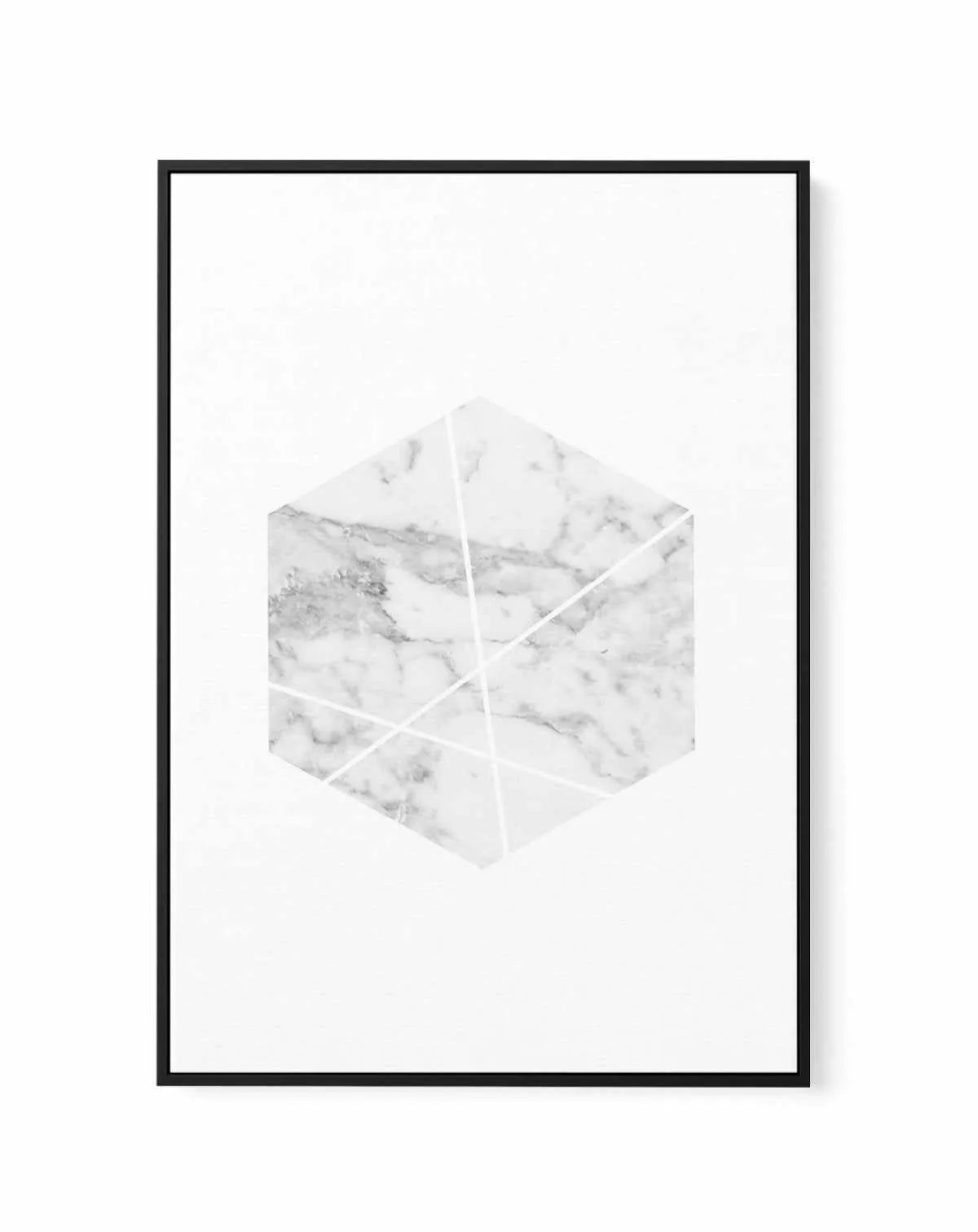 Marble Hex | Framed Canvas-CANVAS-You can shop wall art online with Olive et Oriel for everything from abstract art to fun kids wall art. Our beautiful modern art prints and canvas art are available from large canvas prints to wall art paintings and our proudly Australian artwork collection offers only the highest quality framed large wall art and canvas art Australia - You can buy fashion photography prints or Hampton print posters and paintings on canvas from Olive et Oriel and have them deliv