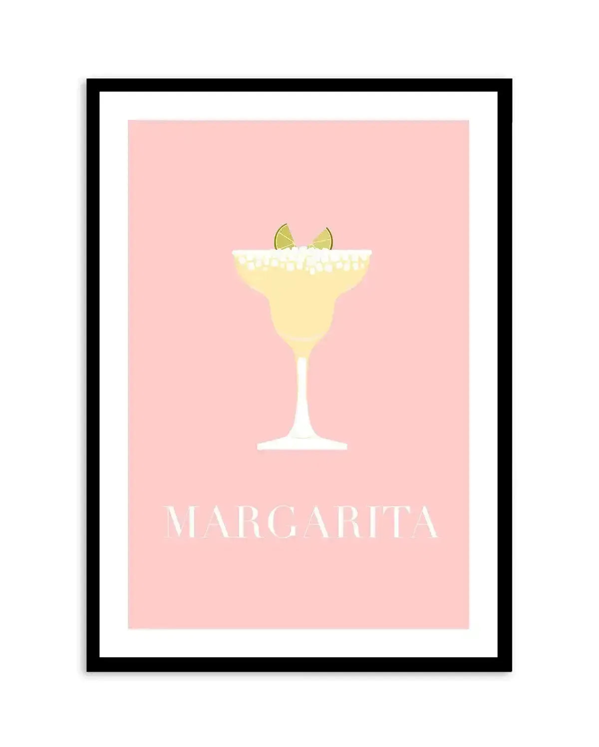 Margarita Art Print-PRINT-Olive et Oriel-Olive et Oriel-A5 | 5.8" x 8.3" | 14.8 x 21cm-Black-With White Border-Buy-Australian-Art-Prints-Online-with-Olive-et-Oriel-Your-Artwork-Specialists-Austrailia-Decorate-With-Coastal-Photo-Wall-Art-Prints-From-Our-Beach-House-Artwork-Collection-Fine-Poster-and-Framed-Artwork