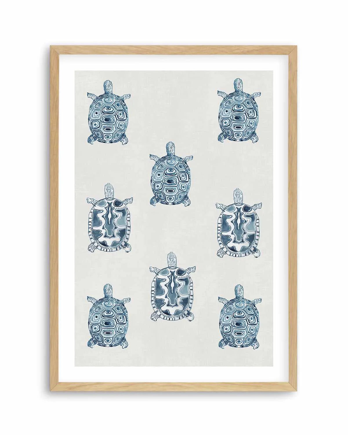 Marine Study 'Turtle' Art Print from Olive et Oriel where you can shop wallpaper and artworks online