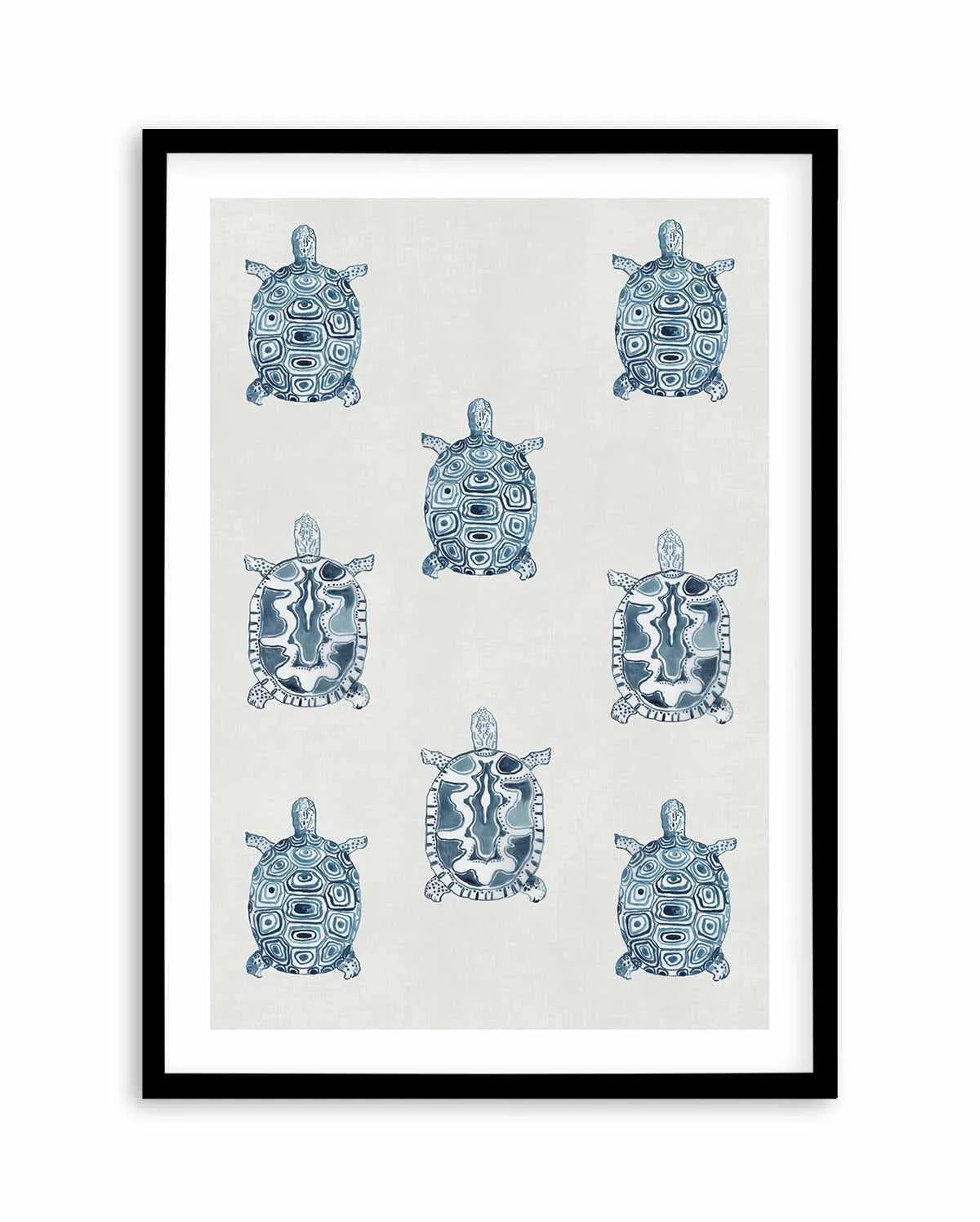 Marine Study 'Turtle' Art Print from Olive et Oriel where you can shop wallpaper and artworks online