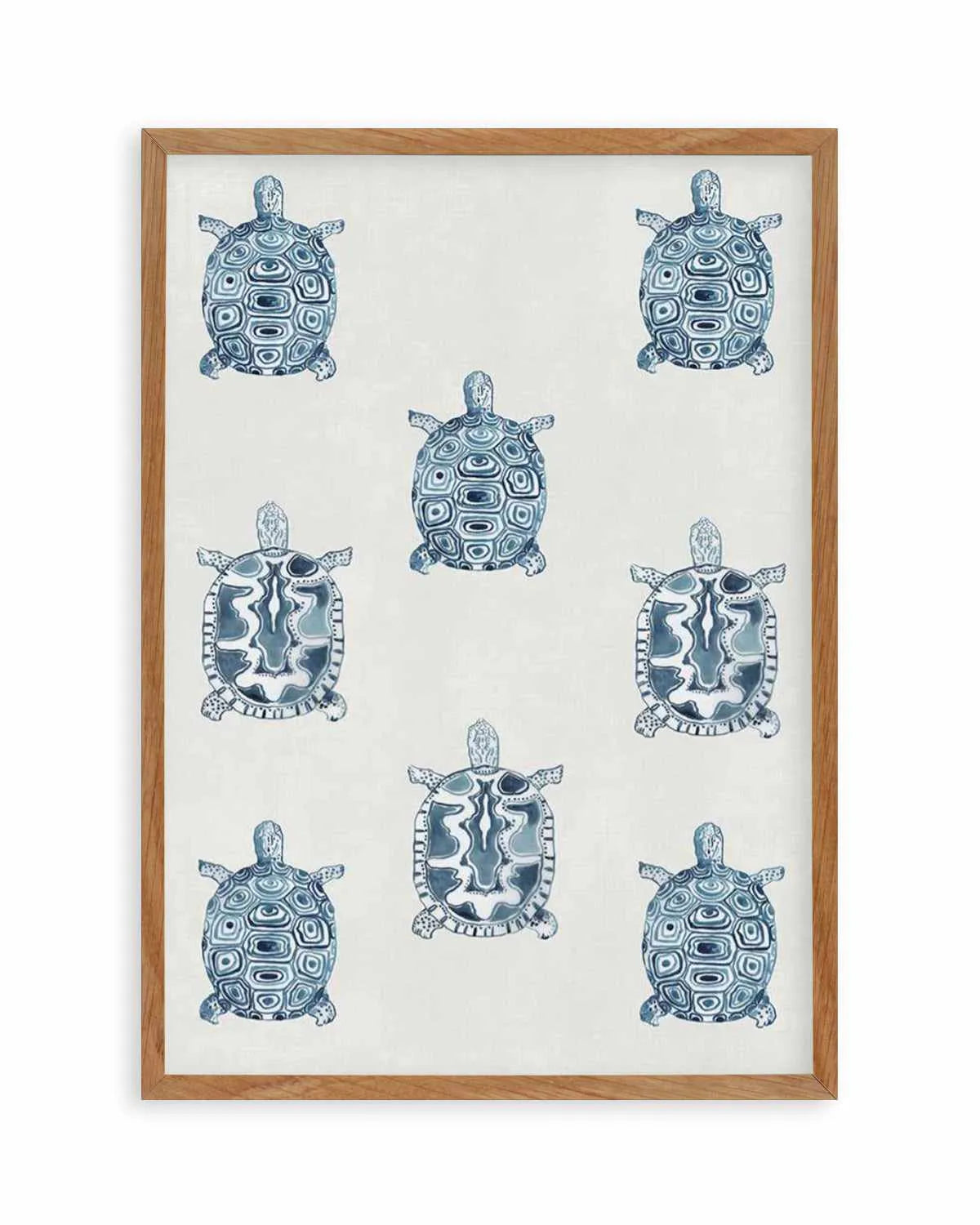 Marine Study 'Turtle' Art Print from Olive et Oriel where you can shop wallpaper and artworks online