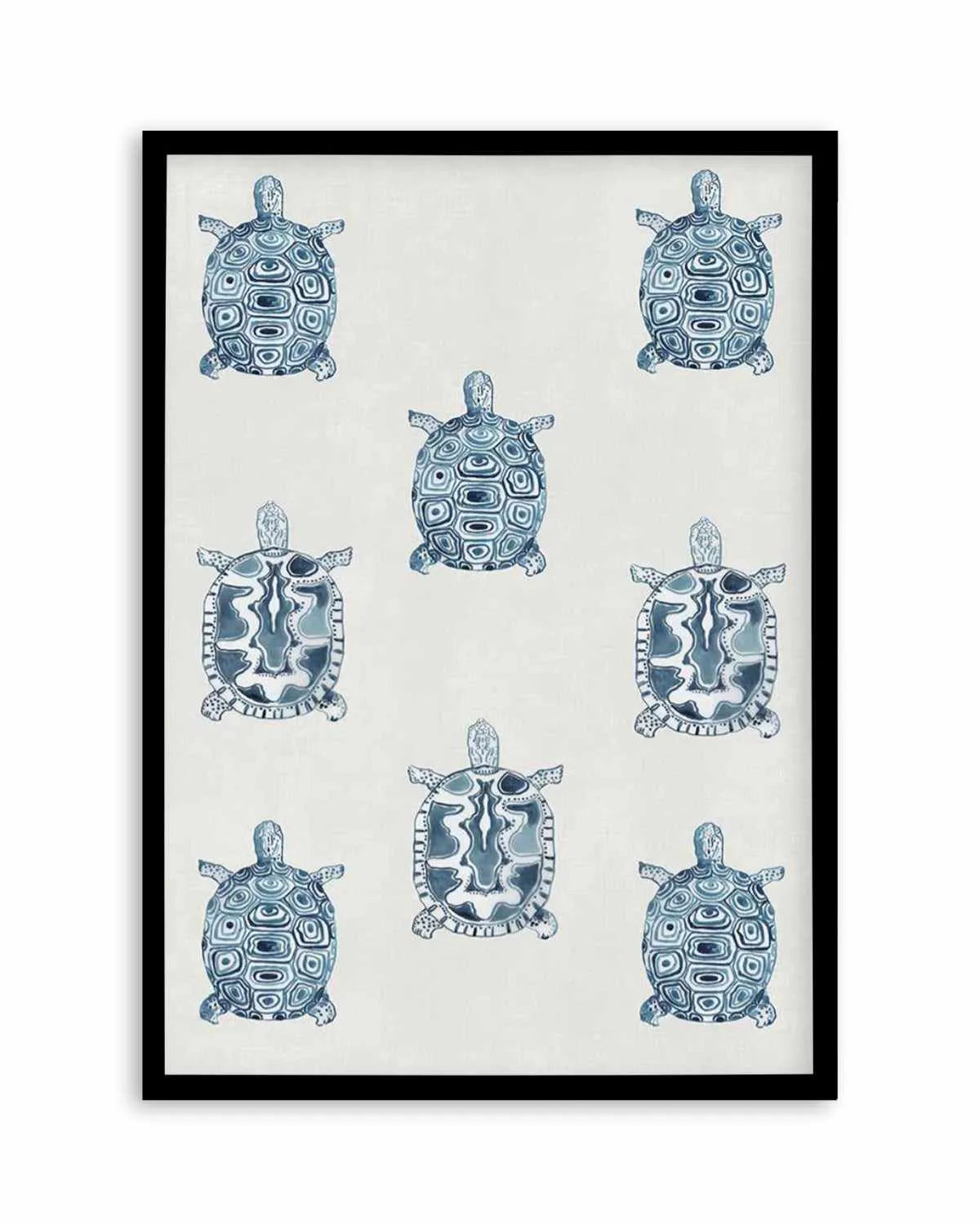 Marine Study 'Turtle' Art Print from Olive et Oriel where you can shop wallpaper and artworks online