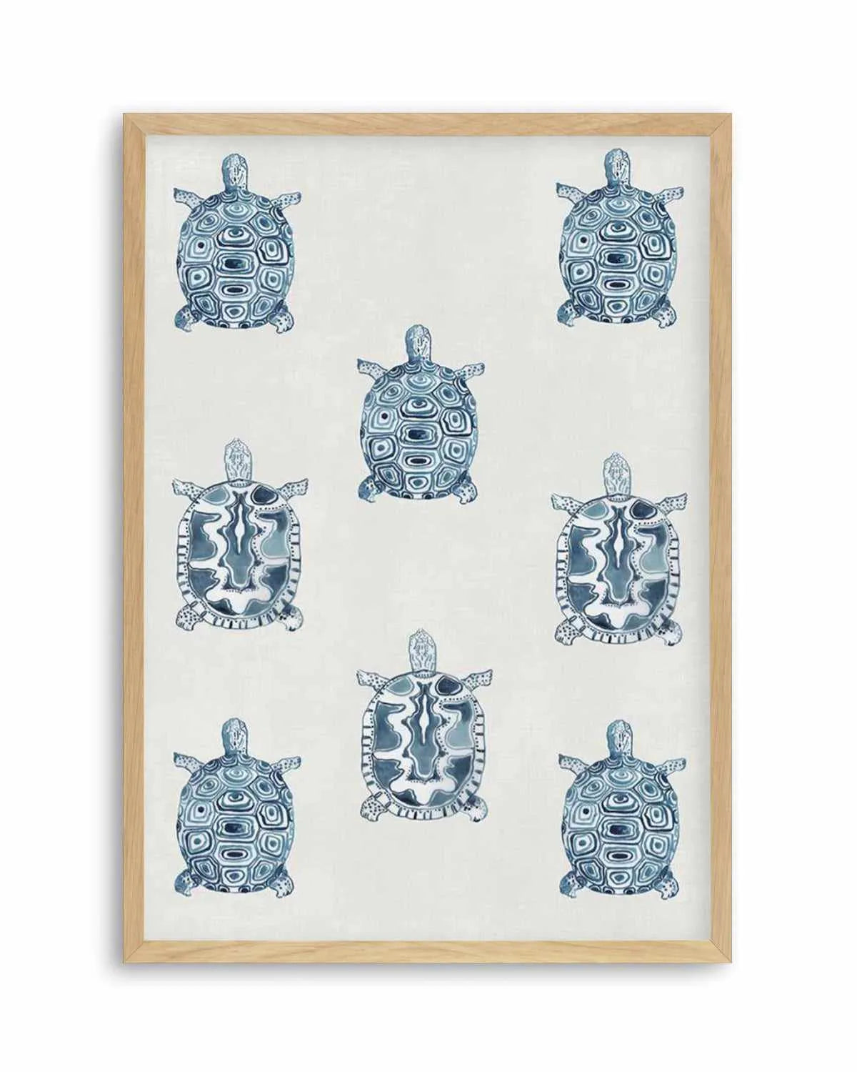 Marine Study 'Turtle' Art Print from Olive et Oriel where you can shop wallpaper and artworks online