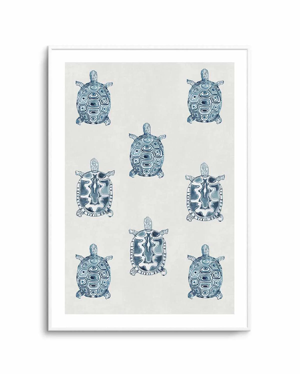 Marine Study 'Turtle' Art Print from Olive et Oriel where you can shop wallpaper and artworks online