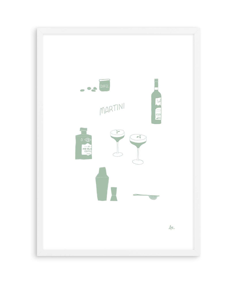 Martini Sage by Anne Korako | Art Print