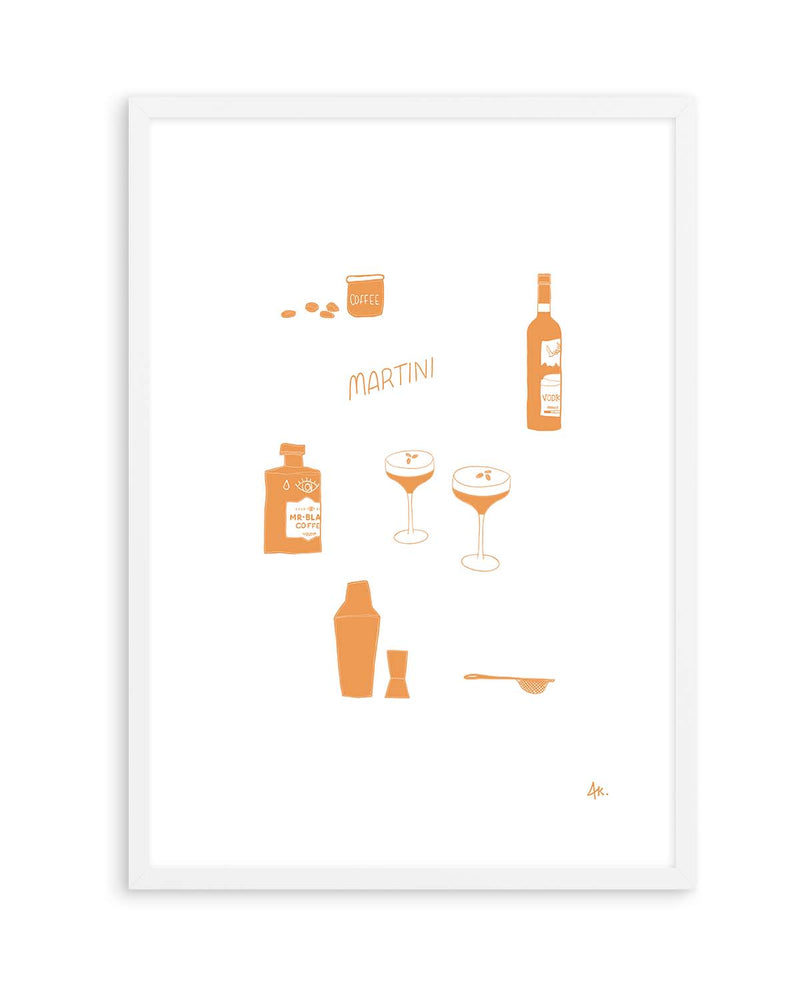 Martini Tan by Anne Korako | Art Print