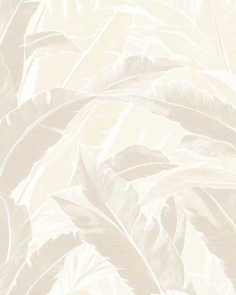 Maui in Beige Commercial Vinyl Wallcovering-Commercial Wallcoverings-Olive et Oriel-Luxury commercial-grade embossed and textured vinyl wallcovering durable fire-rated washable stain-resistant and customizable perfect for hotels offices retail childcare healthcare and hospital spaces vinyl wallpaper