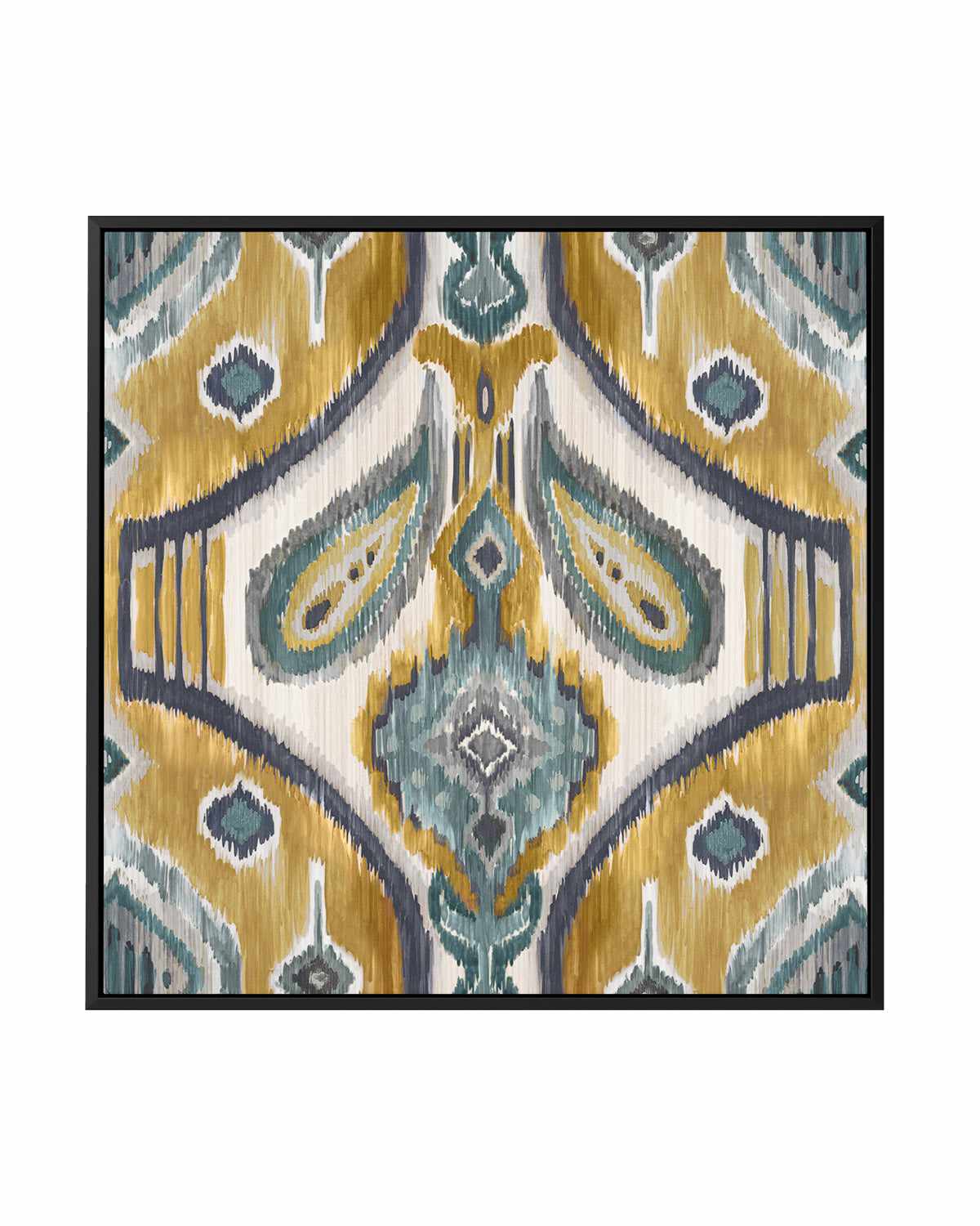 Mediterranean Tile II | Framed Canvas Art Print