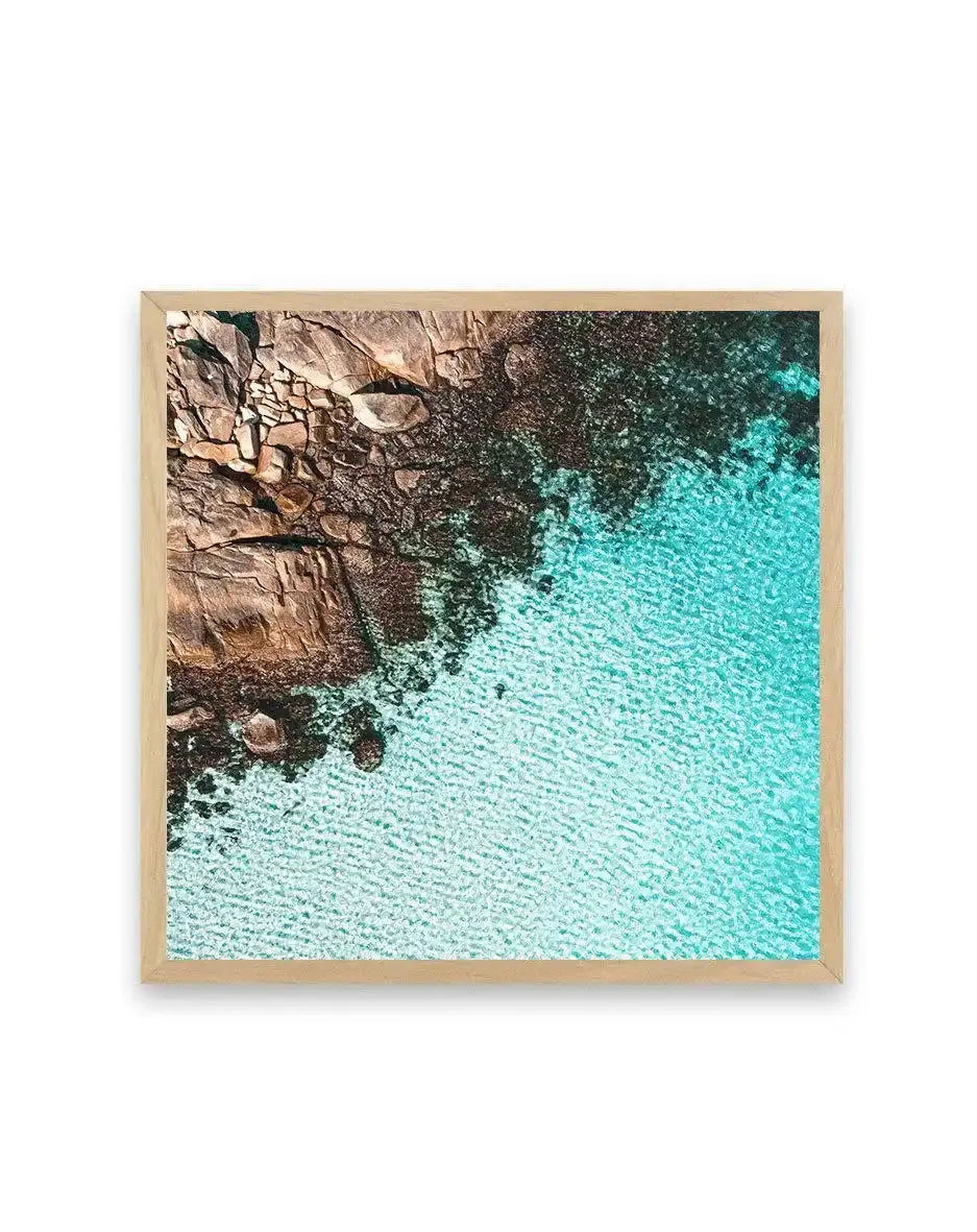 Meelup I SQ Art Print-Print-Olive et Oriel-Olive et Oriel-70x70 cm | 27.5" x 27.5"-Oak-With White Border-Buy-Australian-Art-Prints-Online-with-Olive-et-Oriel-Your-Artwork-Specialists-Austrailia-Decorate-With-Coastal-Photo-Wall-Art-Prints-From-Our-Beach-House-Artwork-Collection-Fine-Poster-and-Framed-Artwork