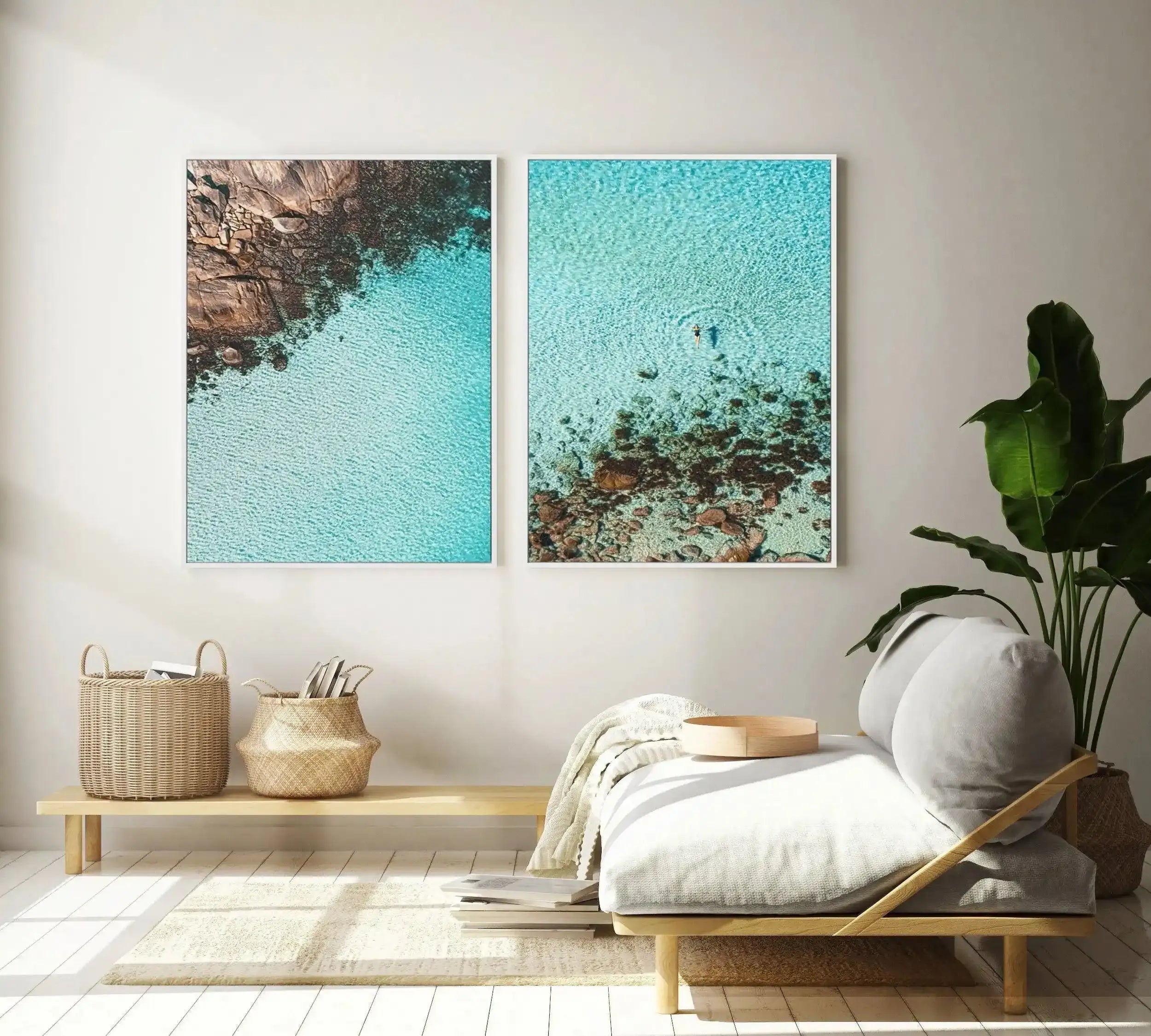 Meelup No II | Framed Canvas-CANVAS-You can shop wall art online with Olive et Oriel for everything from abstract art to fun kids wall art. Our beautiful modern art prints and canvas art are available from large canvas prints to wall art paintings and our proudly Australian artwork collection offers only the highest quality framed large wall art and canvas art Australia - You can buy fashion photography prints or Hampton print posters and paintings on canvas from Olive et Oriel and have them del