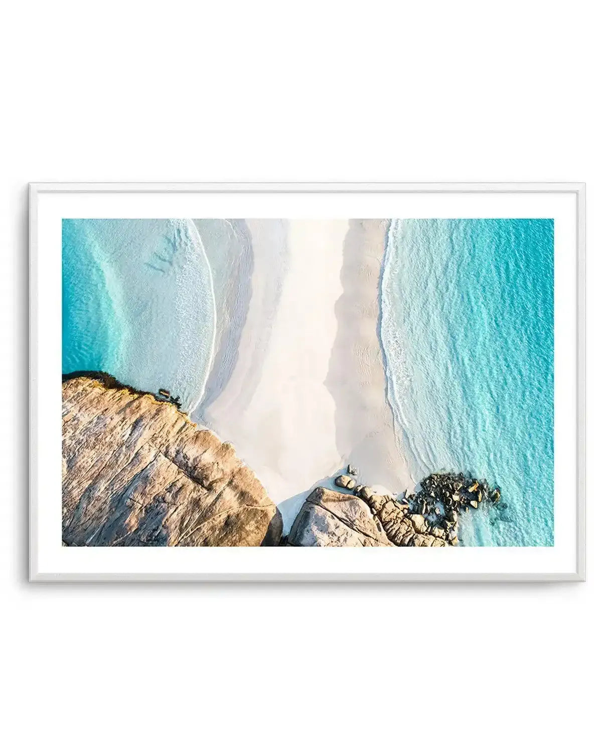 Meeting Point, Wylie Bay Art Print-PRINT-Olive et Oriel-Olive et Oriel-A5 | 5.8" x 8.3" | 14.8 x 21cm-Unframed Art Print-With White Border-Buy-Australian-Art-Prints-Online-with-Olive-et-Oriel-Your-Artwork-Specialists-Austrailia-Decorate-With-Coastal-Photo-Wall-Art-Prints-From-Our-Beach-House-Artwork-Collection-Fine-Poster-and-Framed-Artwork