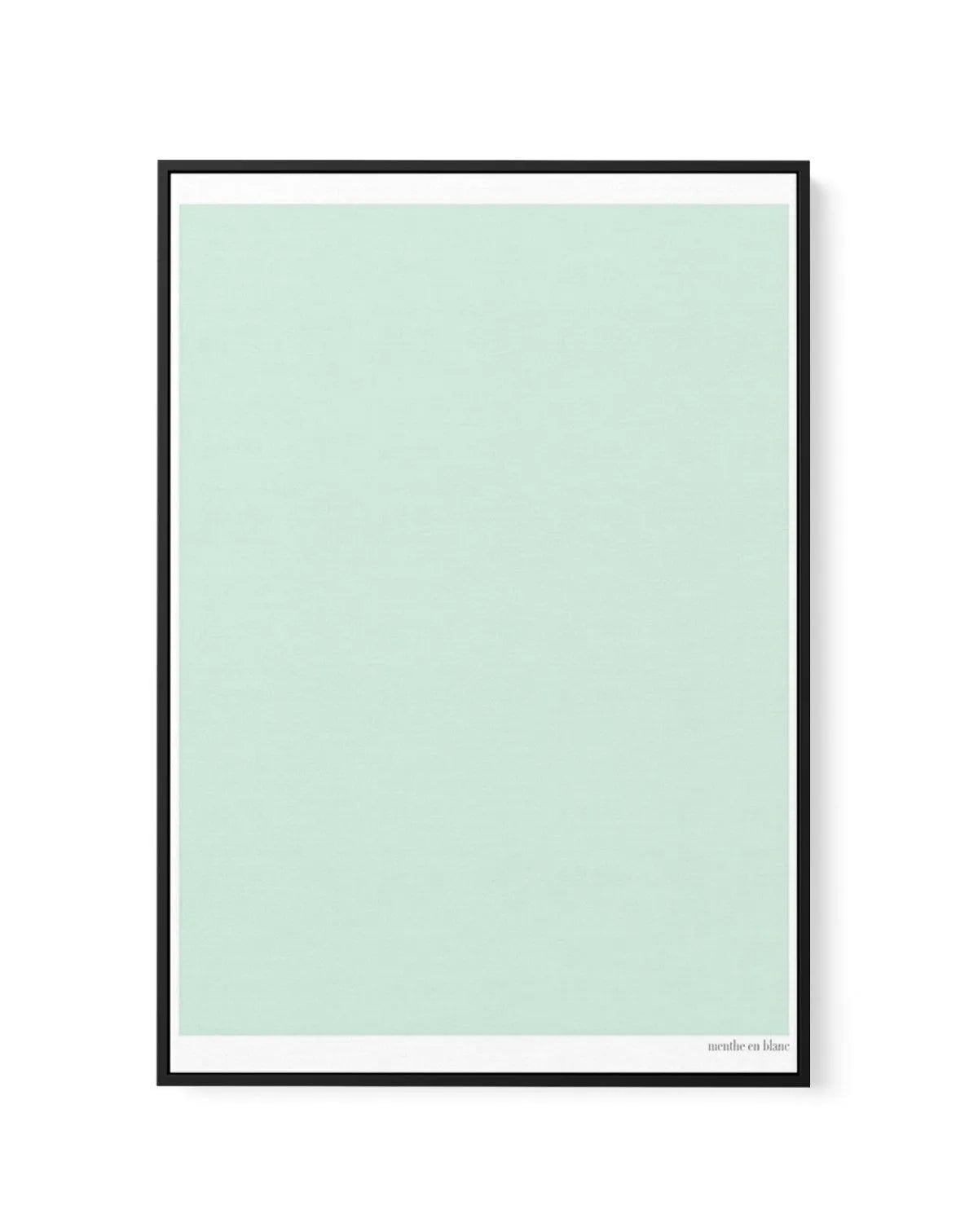 Menthe en Blanc | Framed Canvas-CANVAS-You can shop wall art online with Olive et Oriel for everything from abstract art to fun kids wall art. Our beautiful modern art prints and canvas art are available from large canvas prints to wall art paintings and our proudly Australian artwork collection offers only the highest quality framed large wall art and canvas art Australia - You can buy fashion photography prints or Hampton print posters and paintings on canvas from Olive et Oriel and have them 