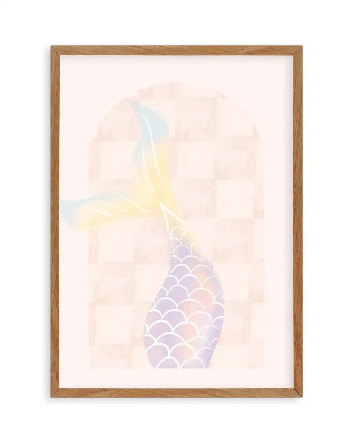 Mermaid Tail Art Print-PRINT-Olive et Oriel-Olive et Oriel-Buy-Australian-Art-Prints-Online-with-Olive-et-Oriel-Your-Artwork-Specialists-Austrailia-Decorate-With-Coastal-Photo-Wall-Art-Prints-From-Our-Beach-House-Artwork-Collection-Fine-Poster-and-Framed-Artwork