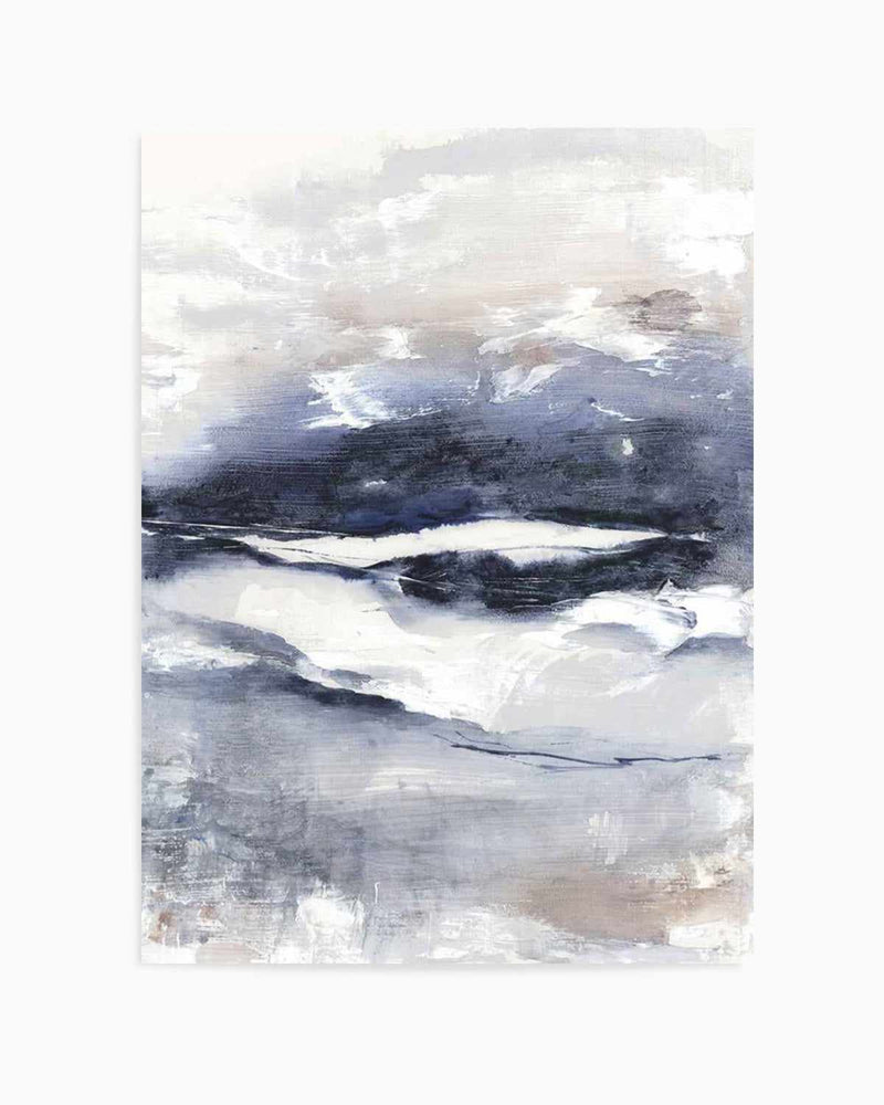 Midnight Lake No 1 Art Print