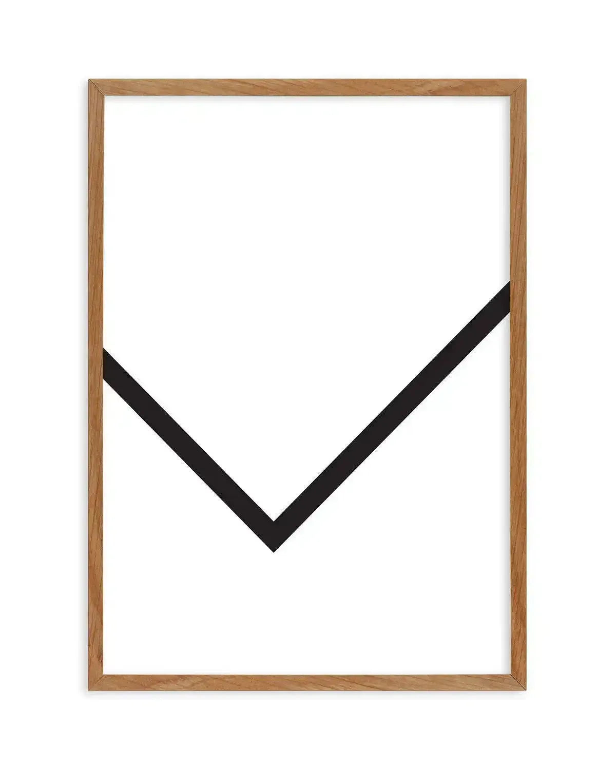 Minimalist Art Print-PRINT-Olive et Oriel-Olive et Oriel-50x70 cm | 19.6" x 27.5"-Walnut-With White Border-Buy-Australian-Art-Prints-Online-with-Olive-et-Oriel-Your-Artwork-Specialists-Austrailia-Decorate-With-Coastal-Photo-Wall-Art-Prints-From-Our-Beach-House-Artwork-Collection-Fine-Poster-and-Framed-Artwork