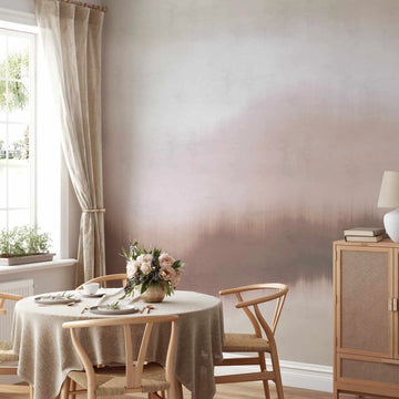 Mirage in Chocolate Wallpaper from Olive et Oriel where you can shop wallpaper and artworks online